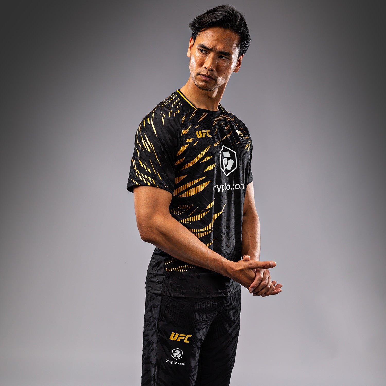 トム UFC jersey Men's UFC Fusion by Venum White Jon Jones Authentic Fight