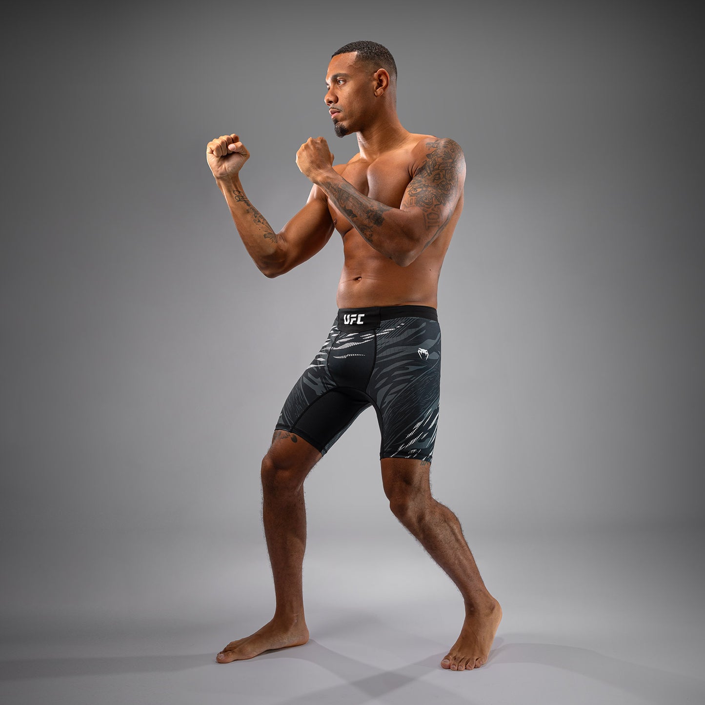 UFC Fusion by Venum Authentic Fight Night Men’s Vale Tudo Short - Black
