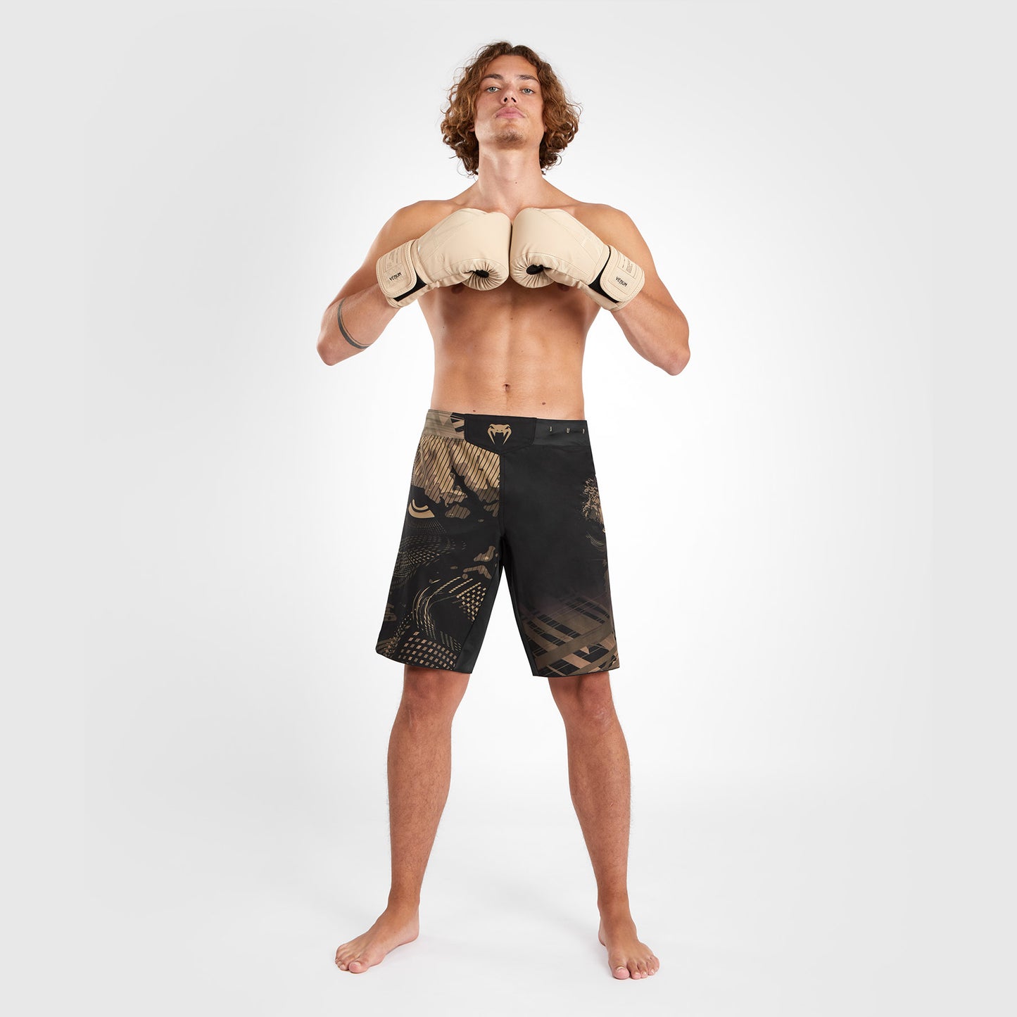 Venum Gorilla Jungle Fightshort - Black/Sand
