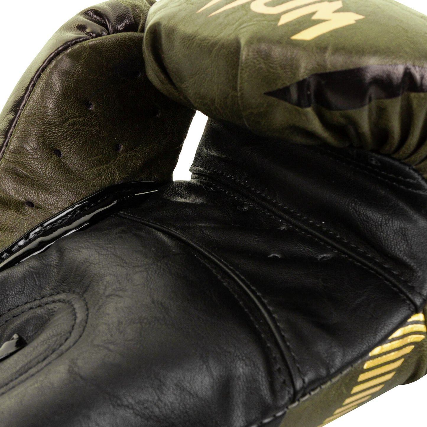 Venum Impact Boxing Gloves - Green/Gold