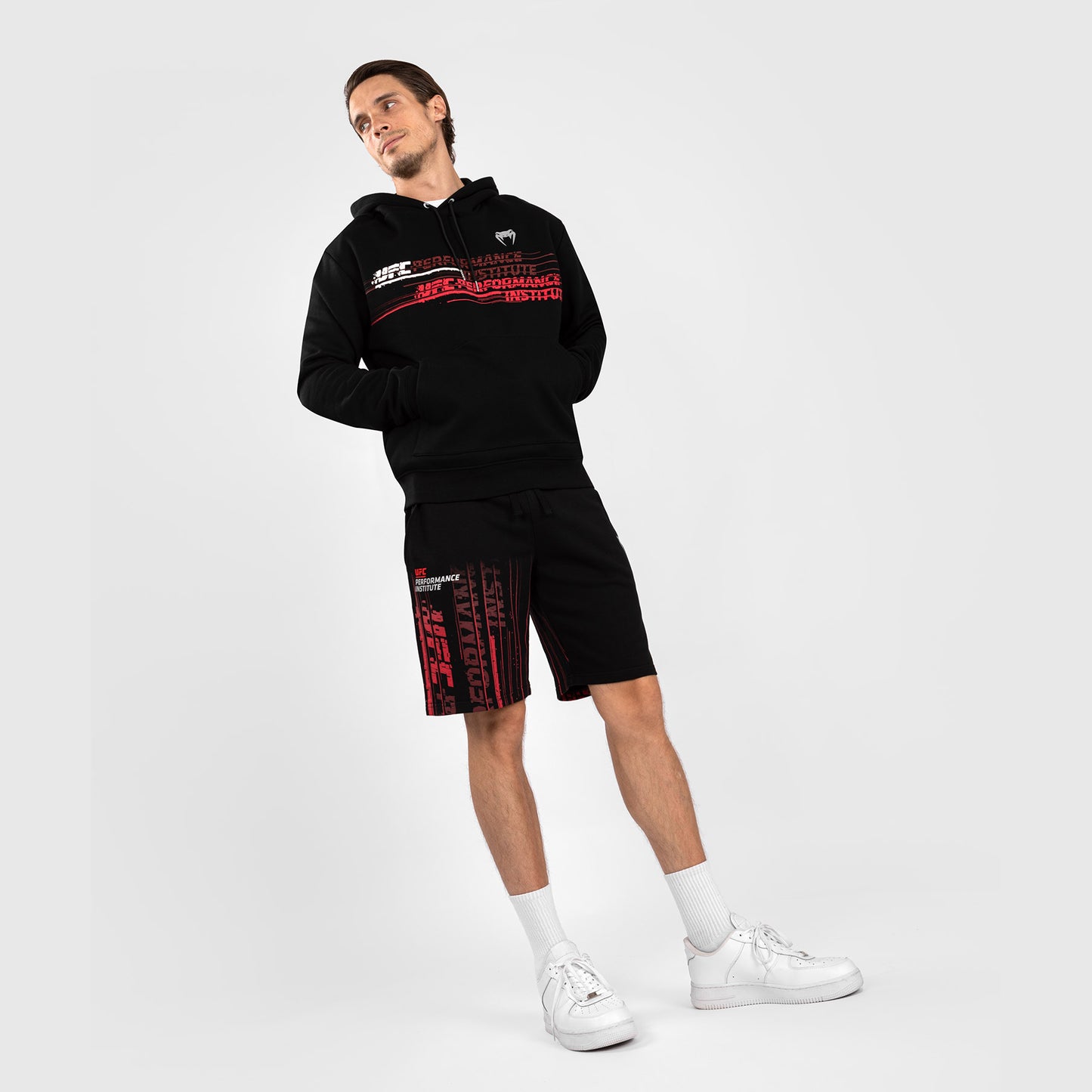 UFC Venum Performance Institute 2.0 Men’s Hoodie - Black/Red
