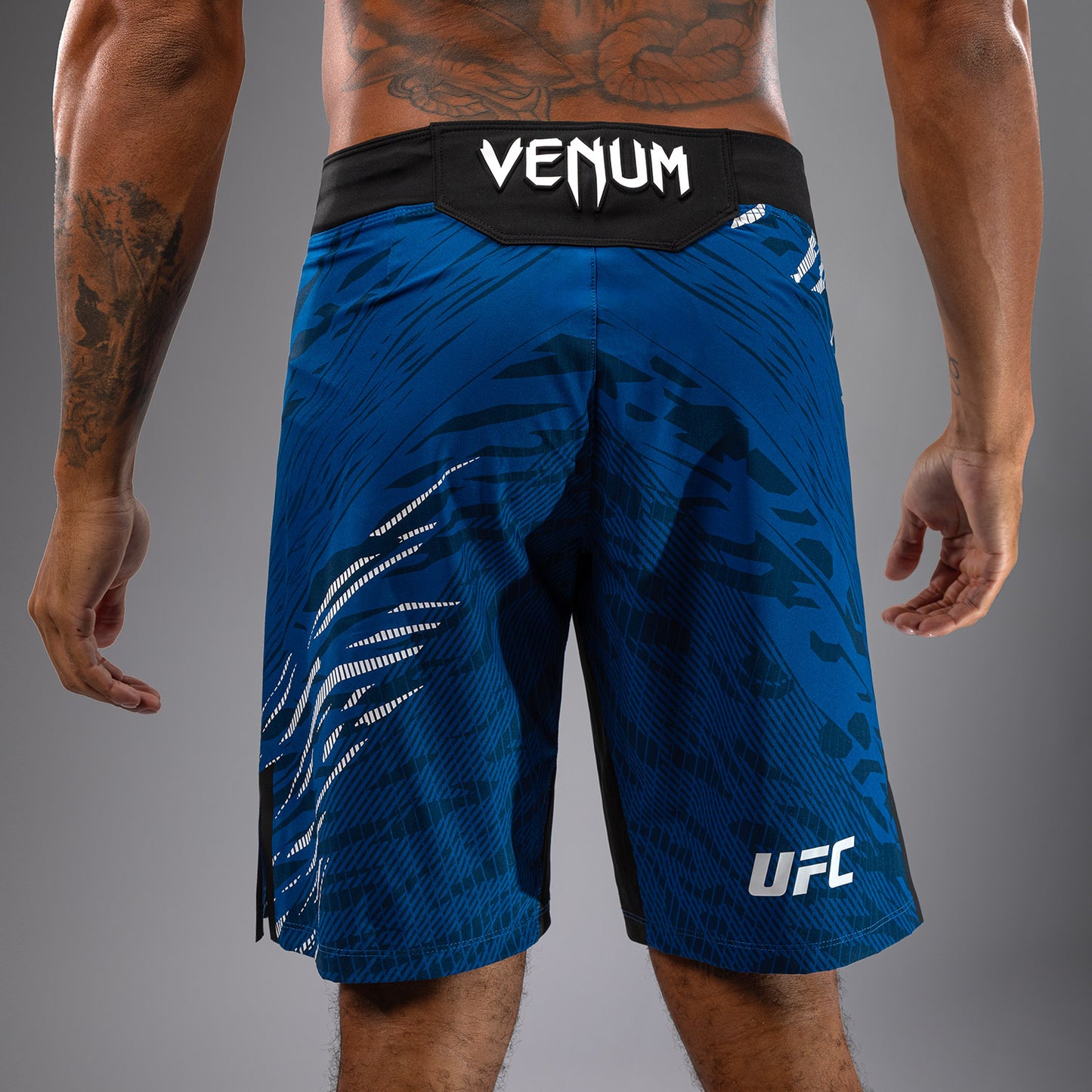 UFC Fusion by Venum Authentic Fight Night Men’s Fight Short - Long Fit - Blue