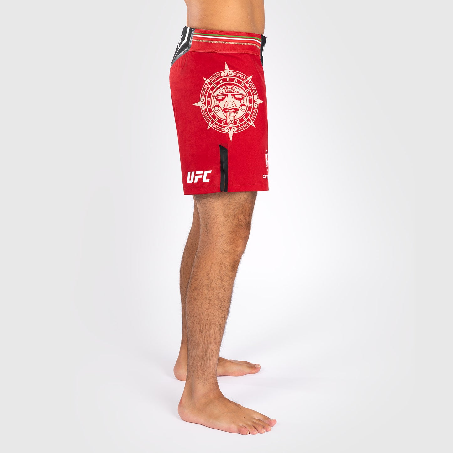 Noche UFC by Venum Authentic Fight Night Men’s Fight Short - Short Fit - Red