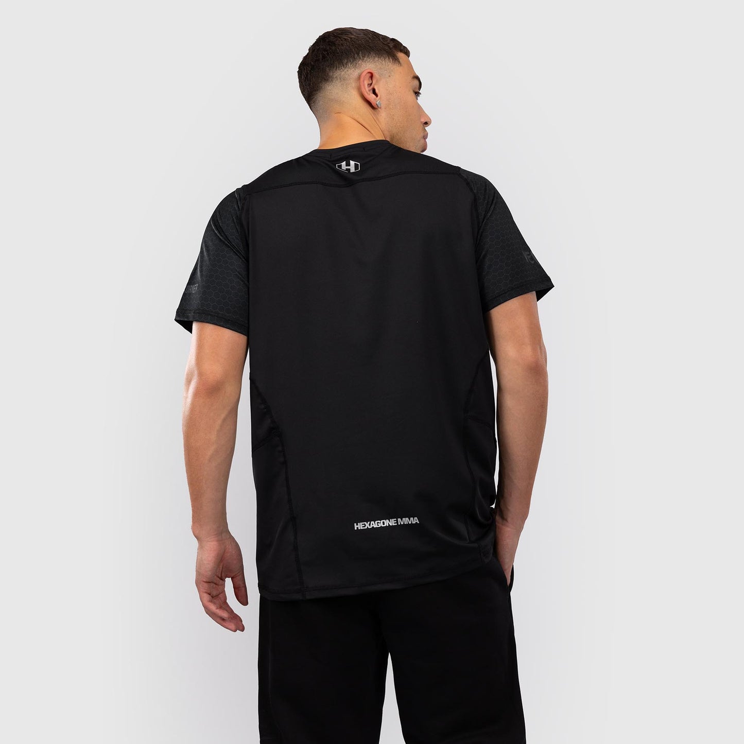 Foot Korner x Venum Hexagon MMA T-shirt - Black/Silver
