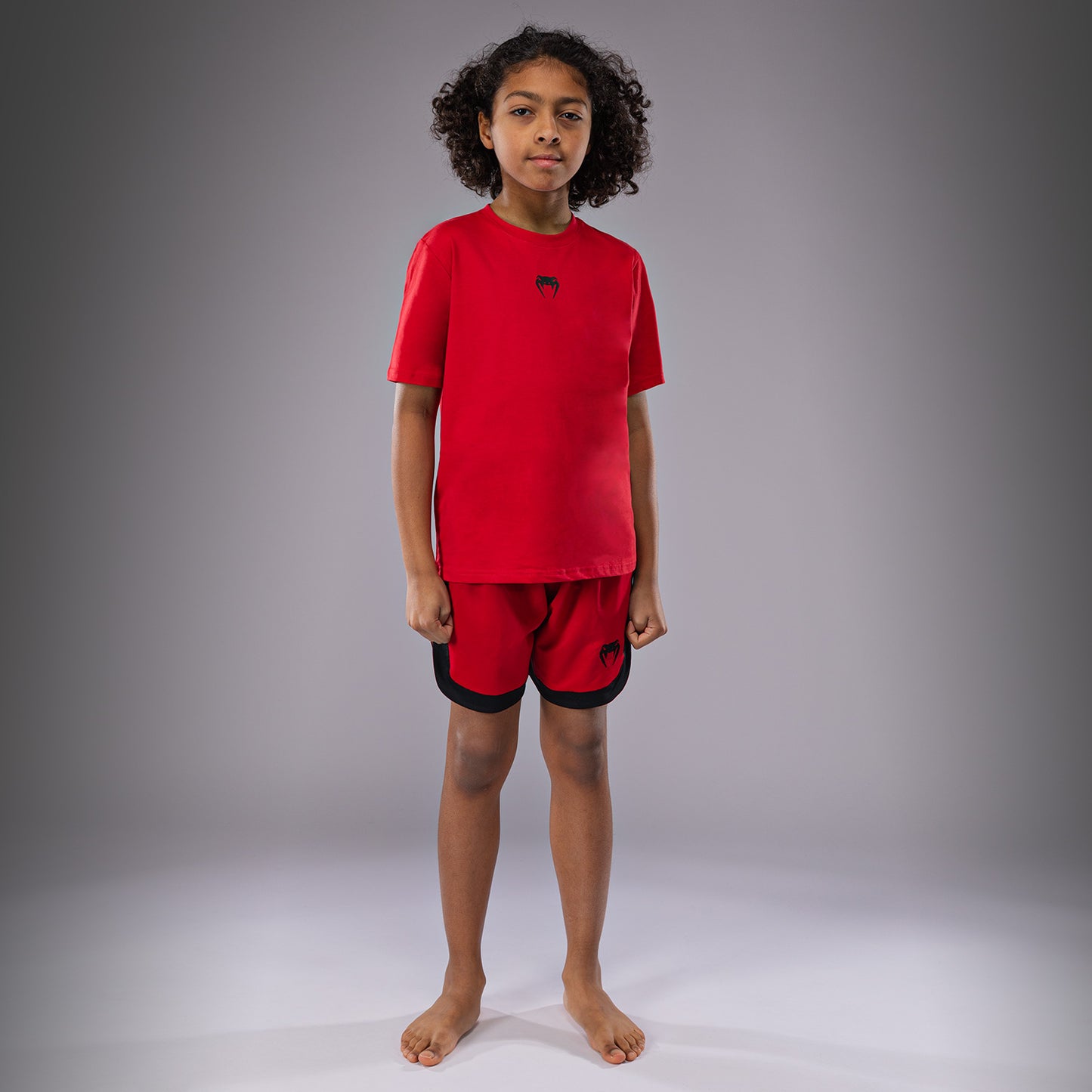 Venum Contender Kids T-Shirt - Cherry Red