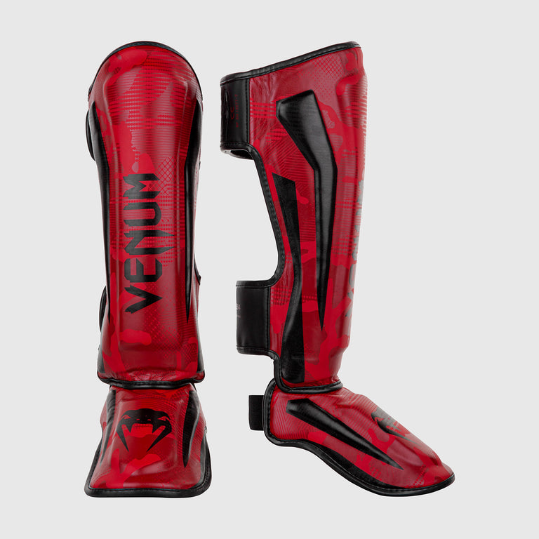 VENUM Elite Shin Guards シンガード レッドカモ Lサイズ Venum Elite Shin Guard - Red Camo - Venum Asia