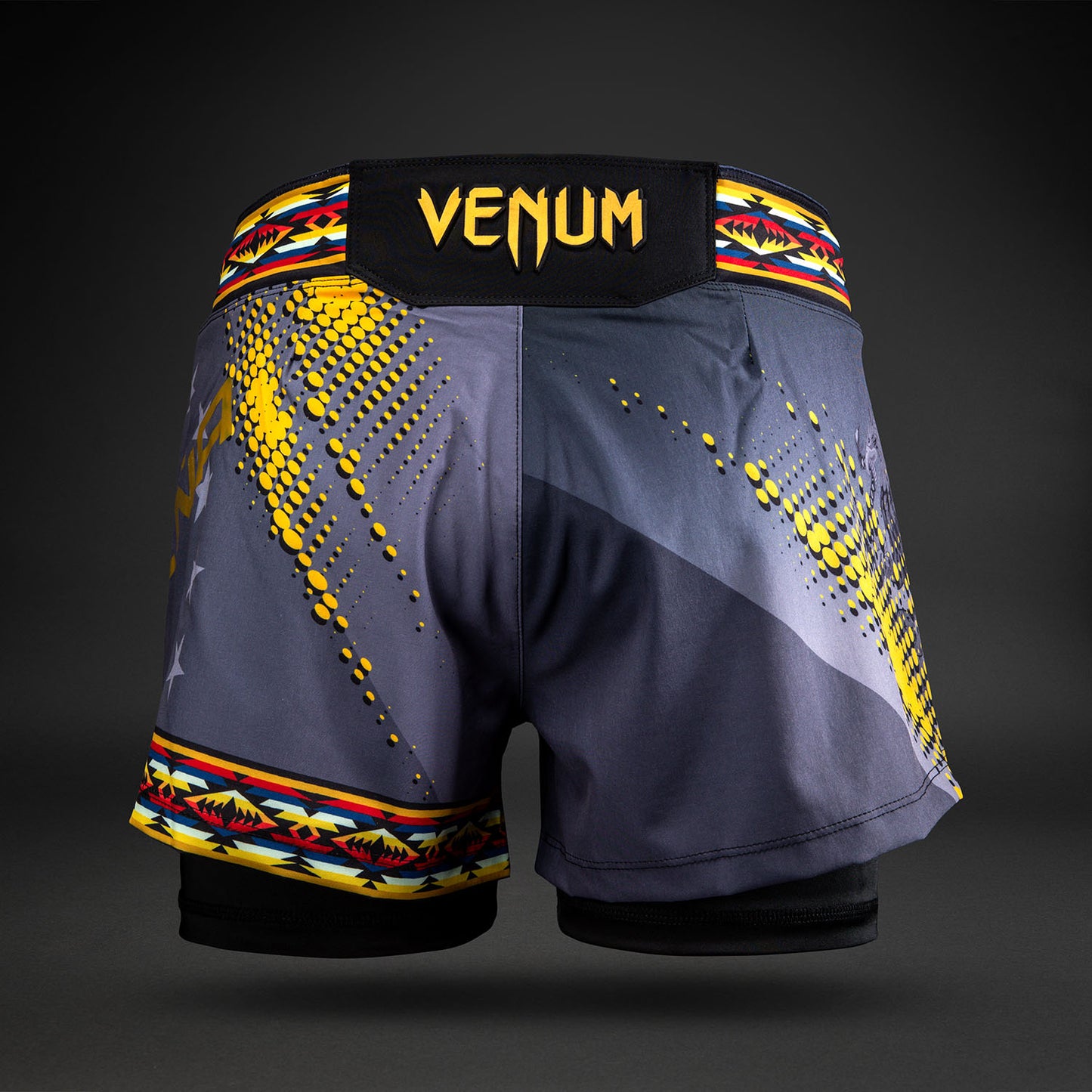 Women’s UFC Unrivaled by Venum Black Julianna Peña Short Fit Fight Short