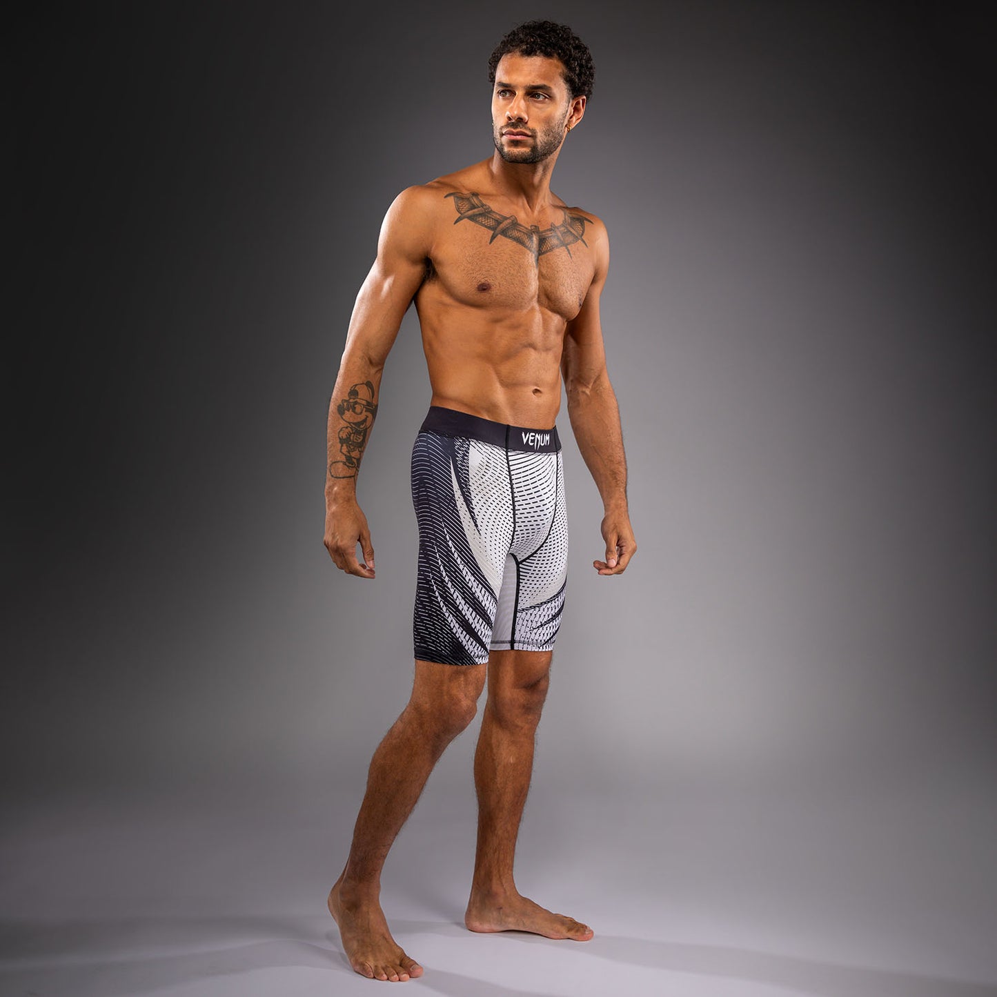 Venum Galactic 3.0 Vale Tudo Shorts - Off-White/Black