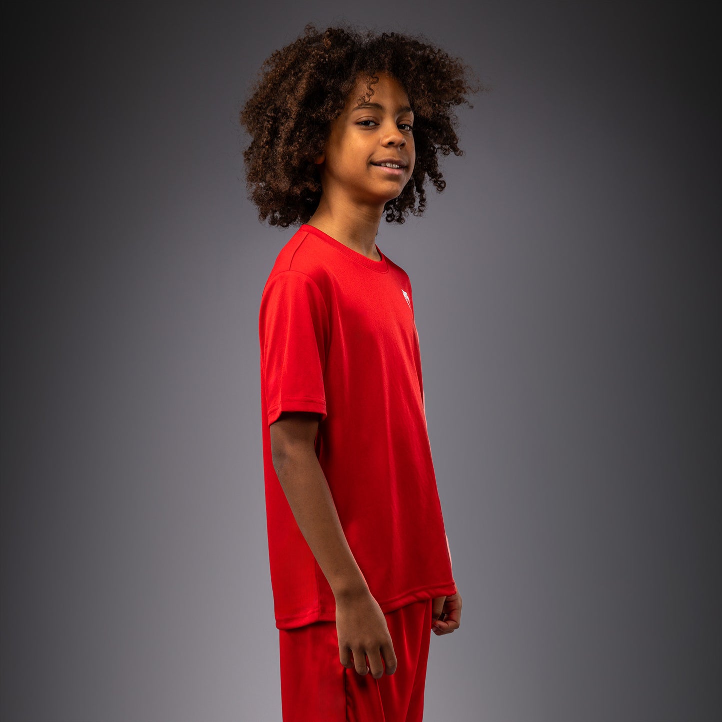 Venum Lineup Youth Performance Short Sleeve T-Shirt - Red/White