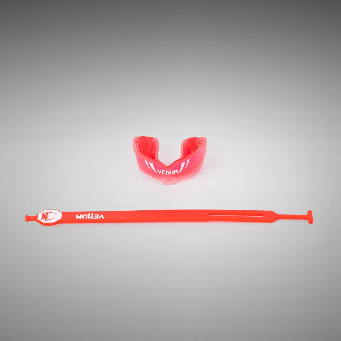 Venum Challenger Kids Mouthguard Strap/Strapless - Red Transparent