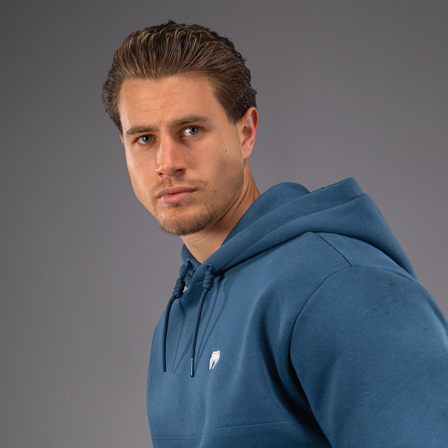 Venum Silent Power Hoodie - Peacock Blue