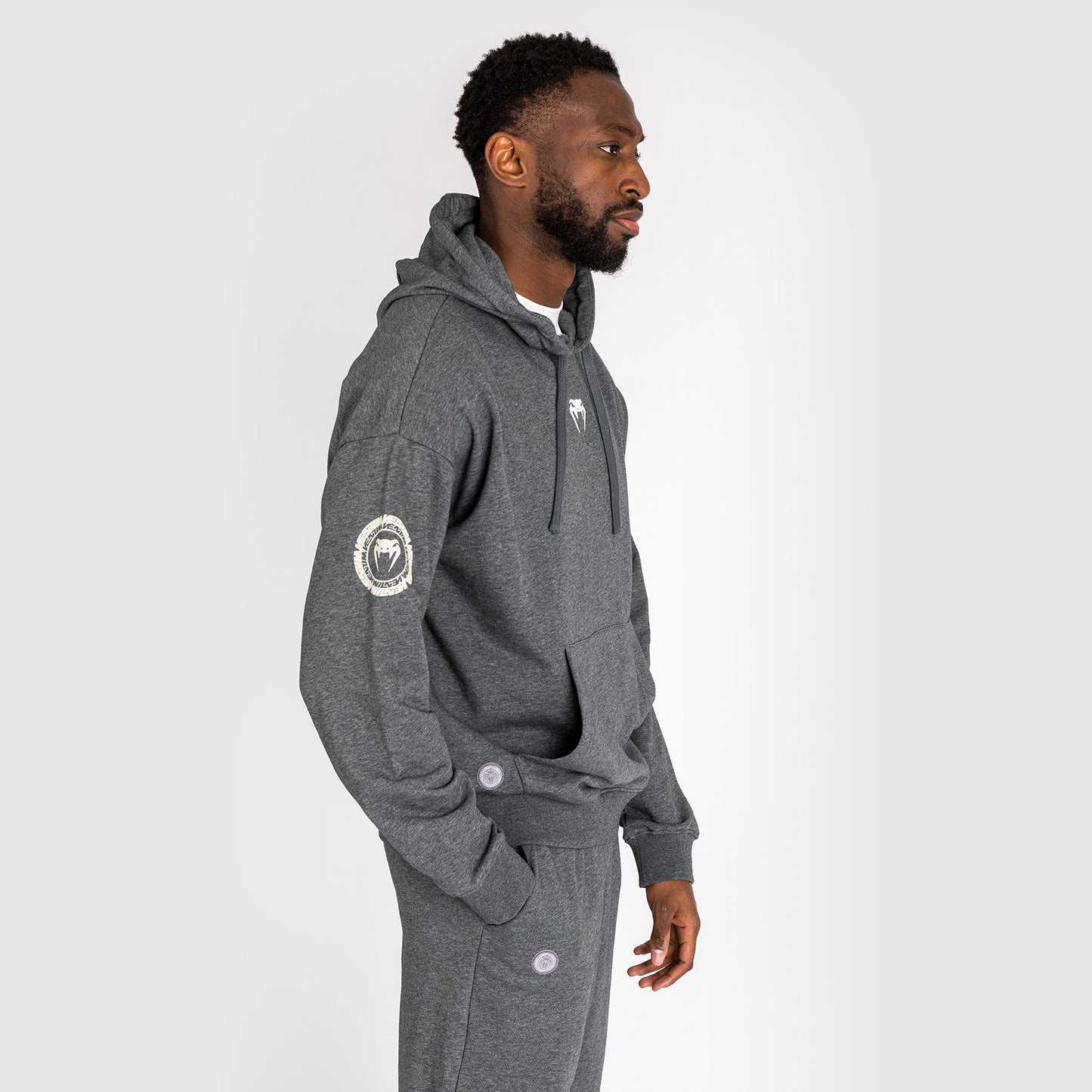 Venum Vortex XL Lite Men's Hoodie - Dark Heather Grey