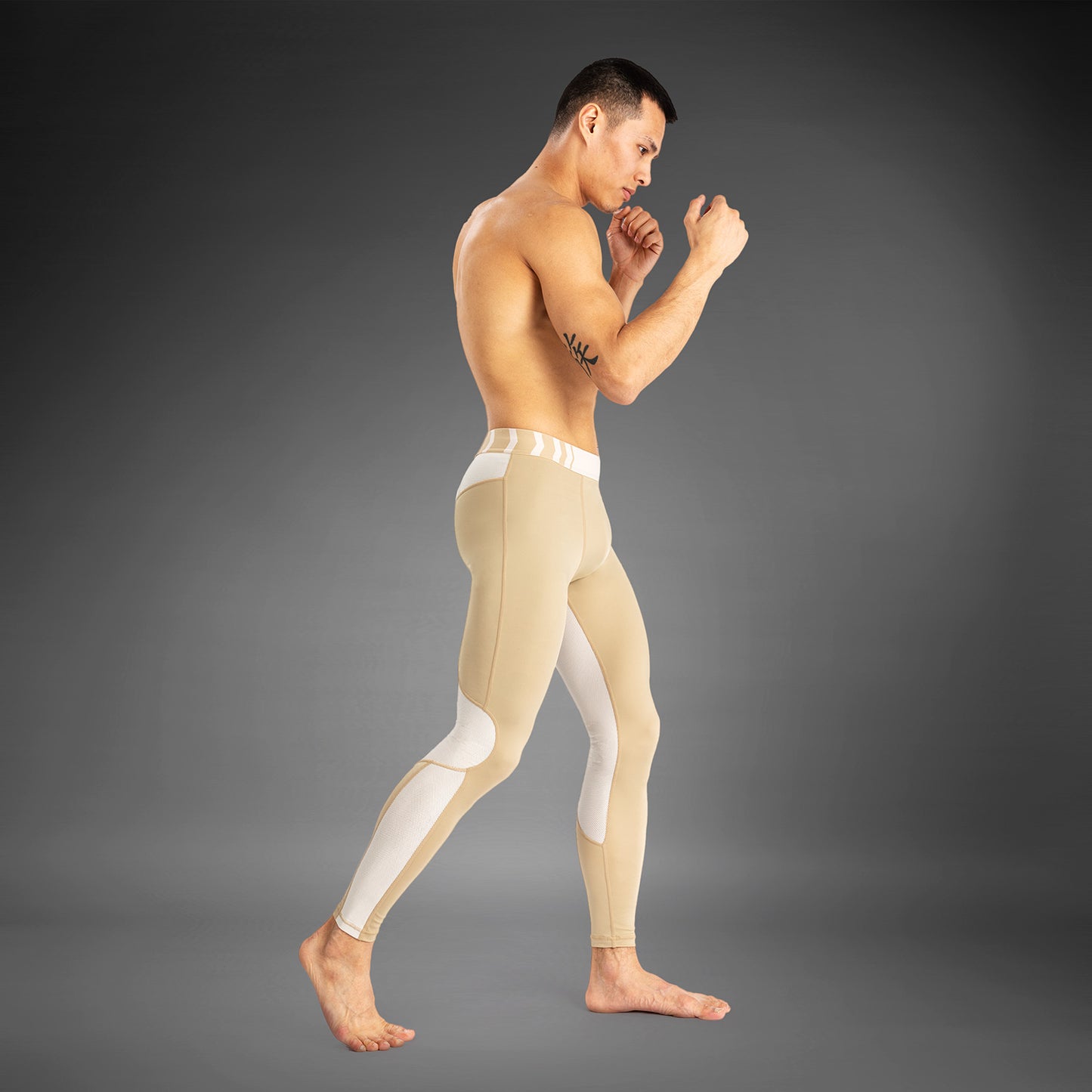 Venum Tempest Men's Spats - Beige/Sand