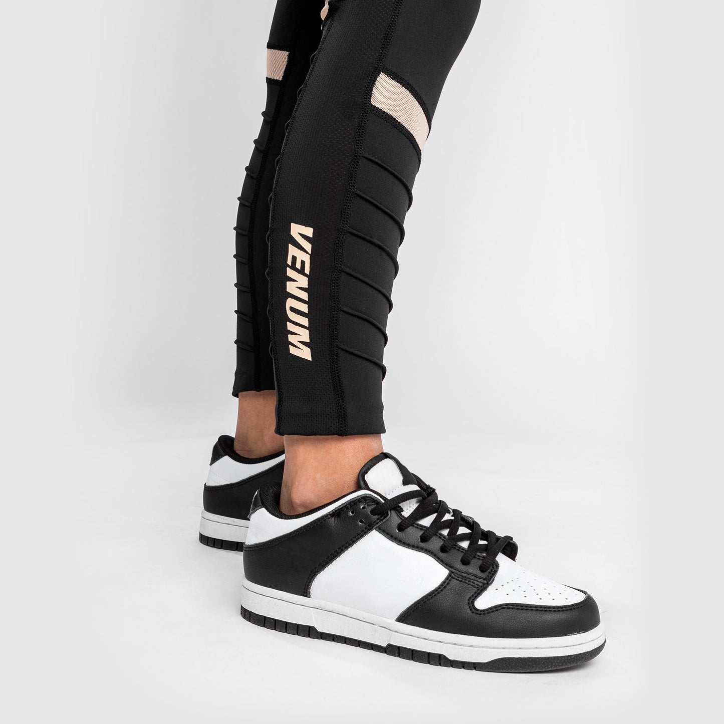 Venum Moto Leggings 7/8 - For Women - Black/Sand
