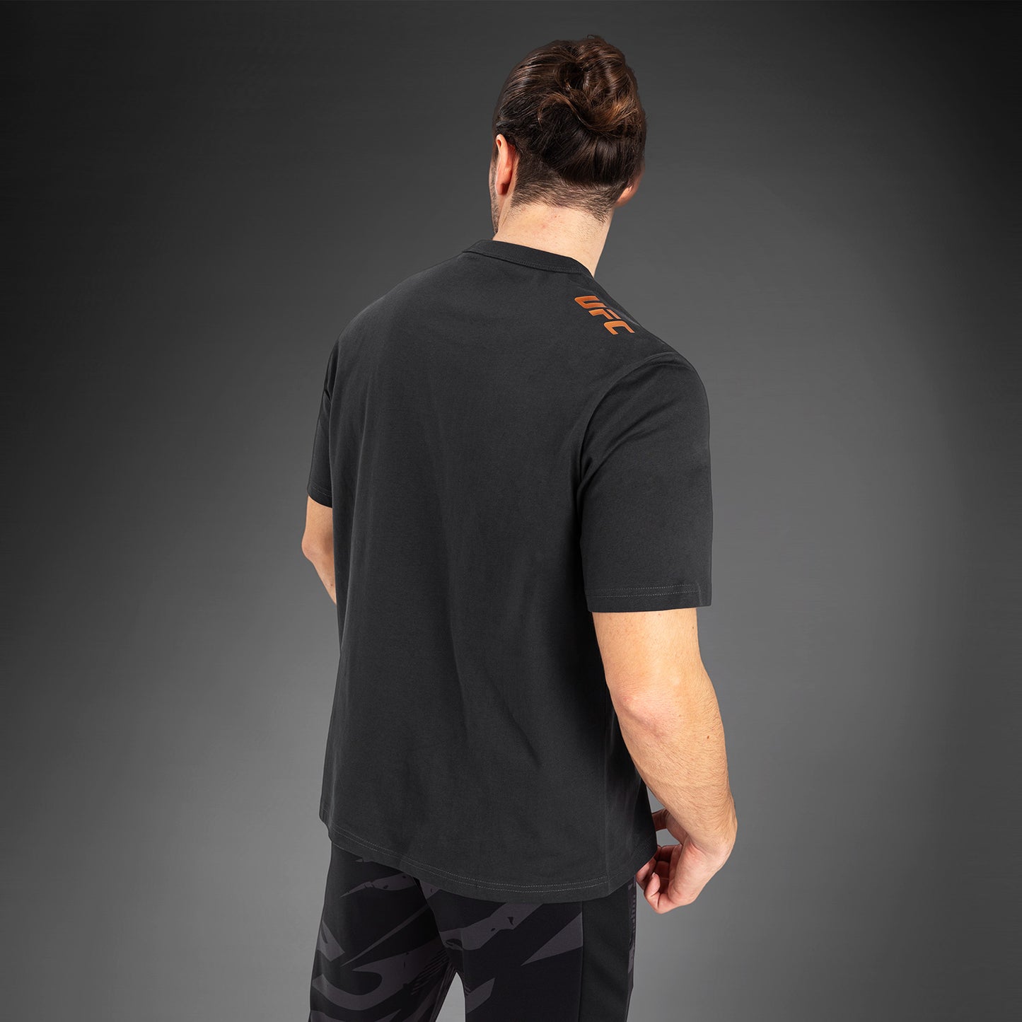 UFC Adrenaline by Venum Fight Week Men’s Short Sleeve T-shirt - Charcoal Grey