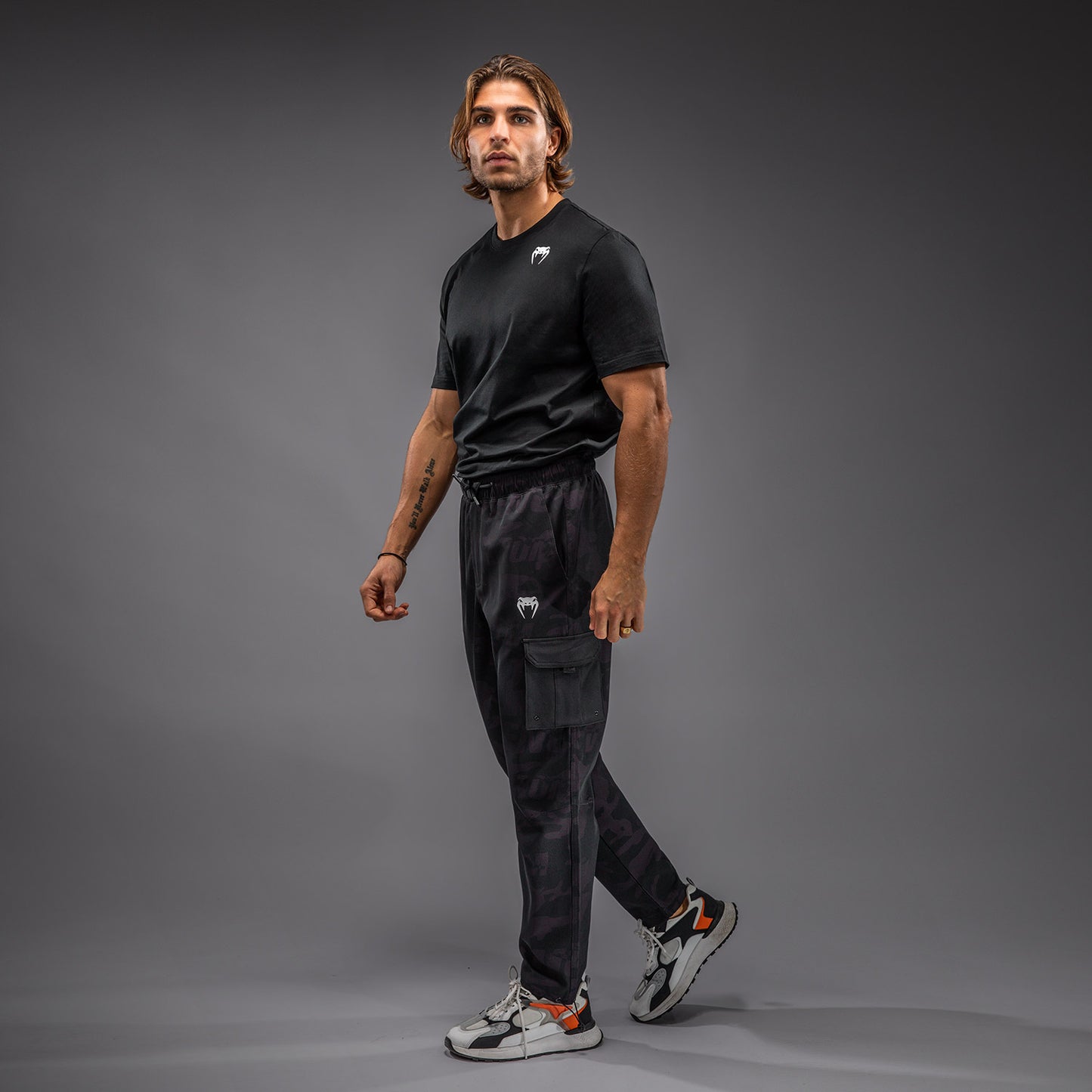 Venum Trooper Men's Tracksuit Pants - Black/Purple