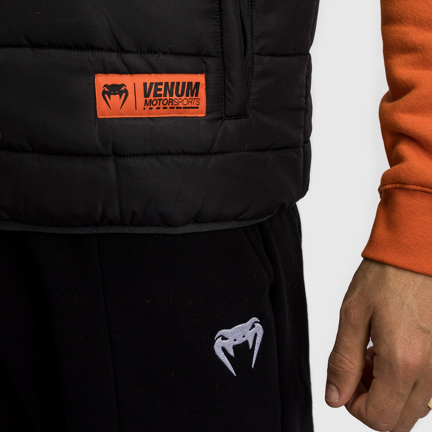 Venum Motorsport Down Jacket - Deep Black