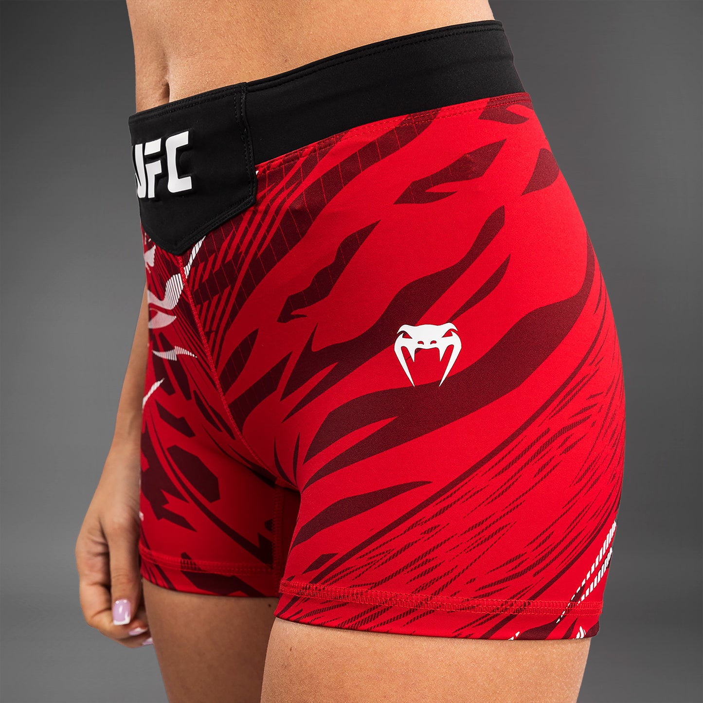 UFC Fusion by Venum Authentic Fight Night Women’s Vale Tudo Short - Short Fit - Red