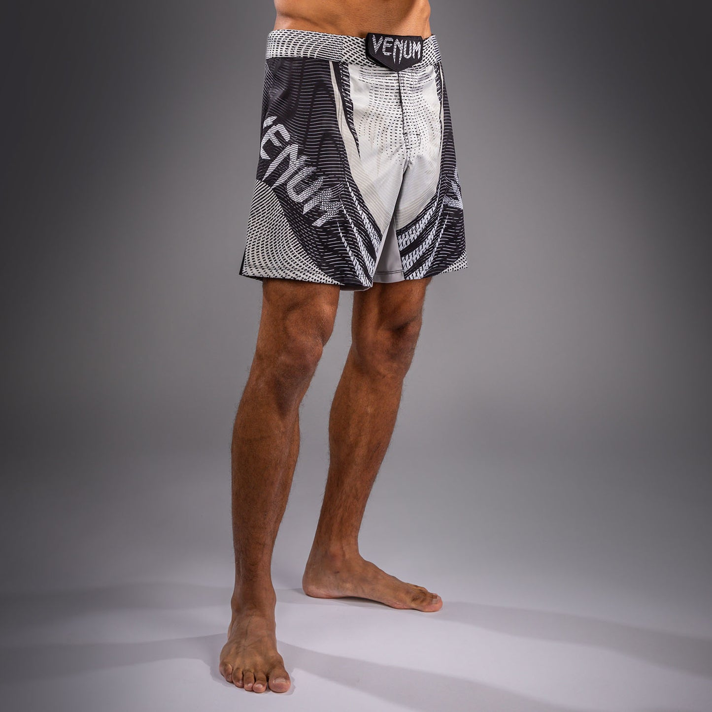 Venum Galactic 3.0 Fight Shorts - Off-White/Black