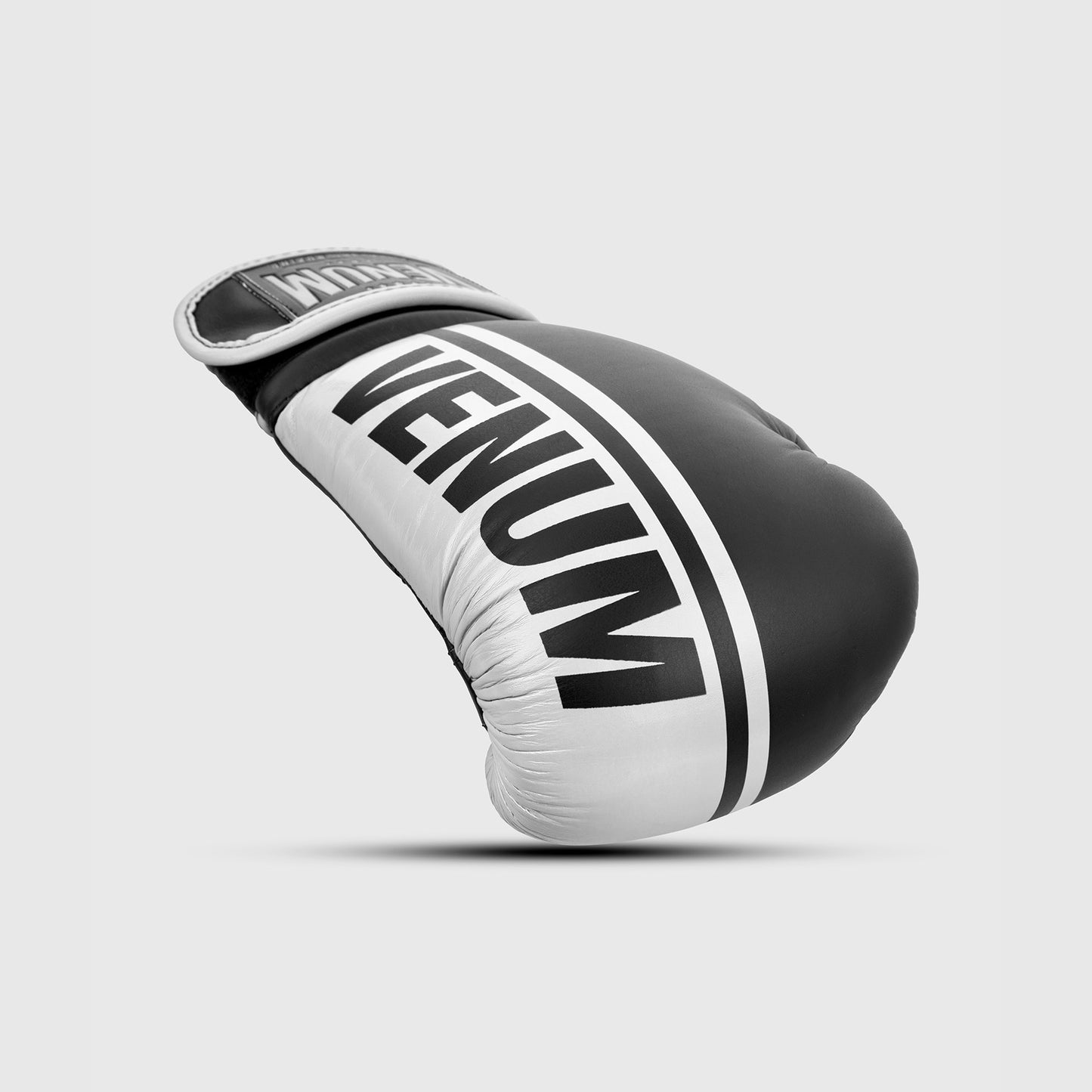 Venum Shield Pro Boxing Gloves with Velcro - Black/White