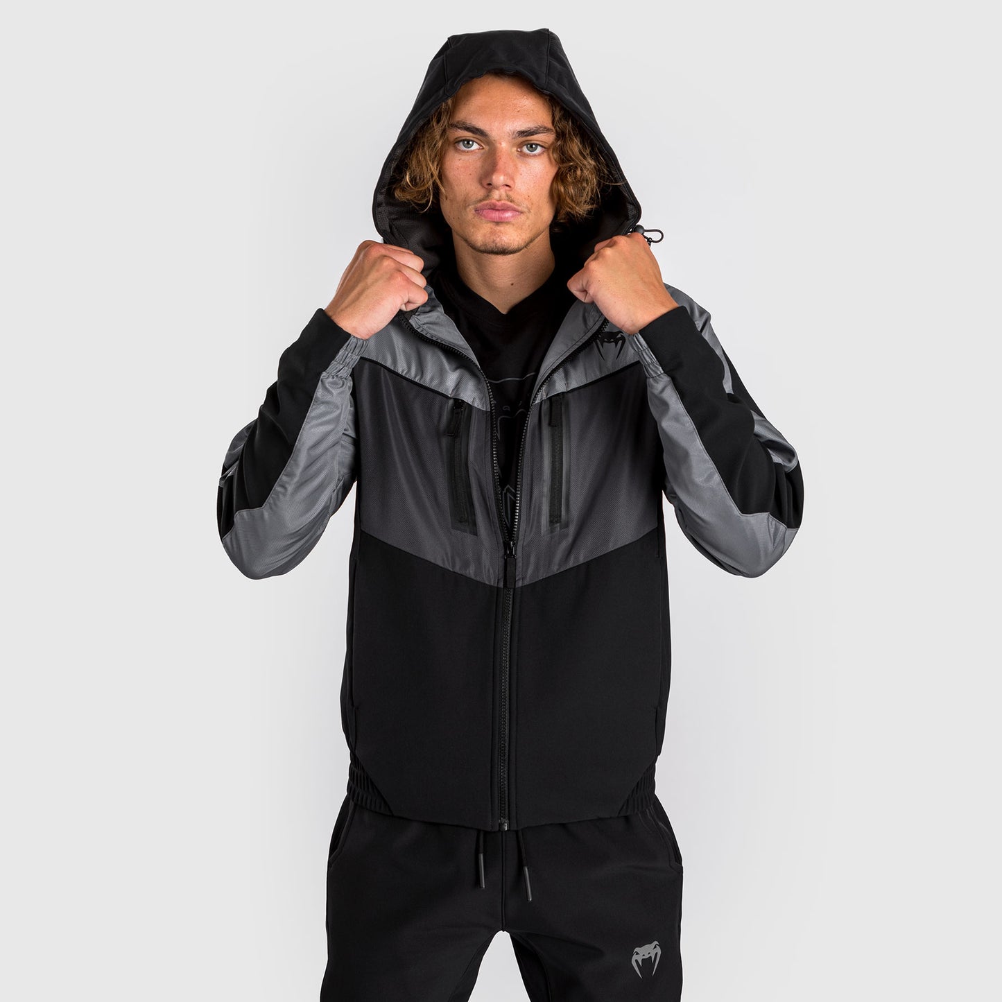 Venum Laser 3.0 Track Jacket - Black/Grey