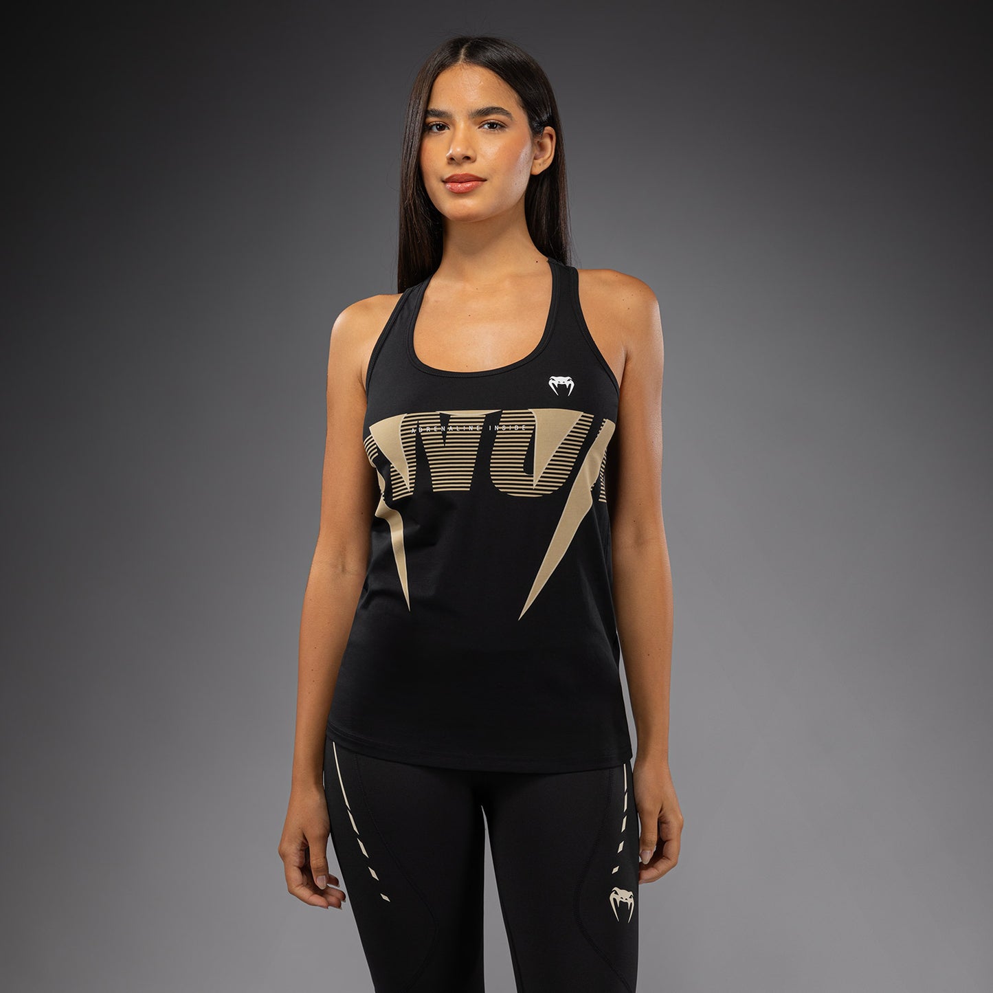 Venum Adrenaline Women's Tank Top - Black/ Ivory
