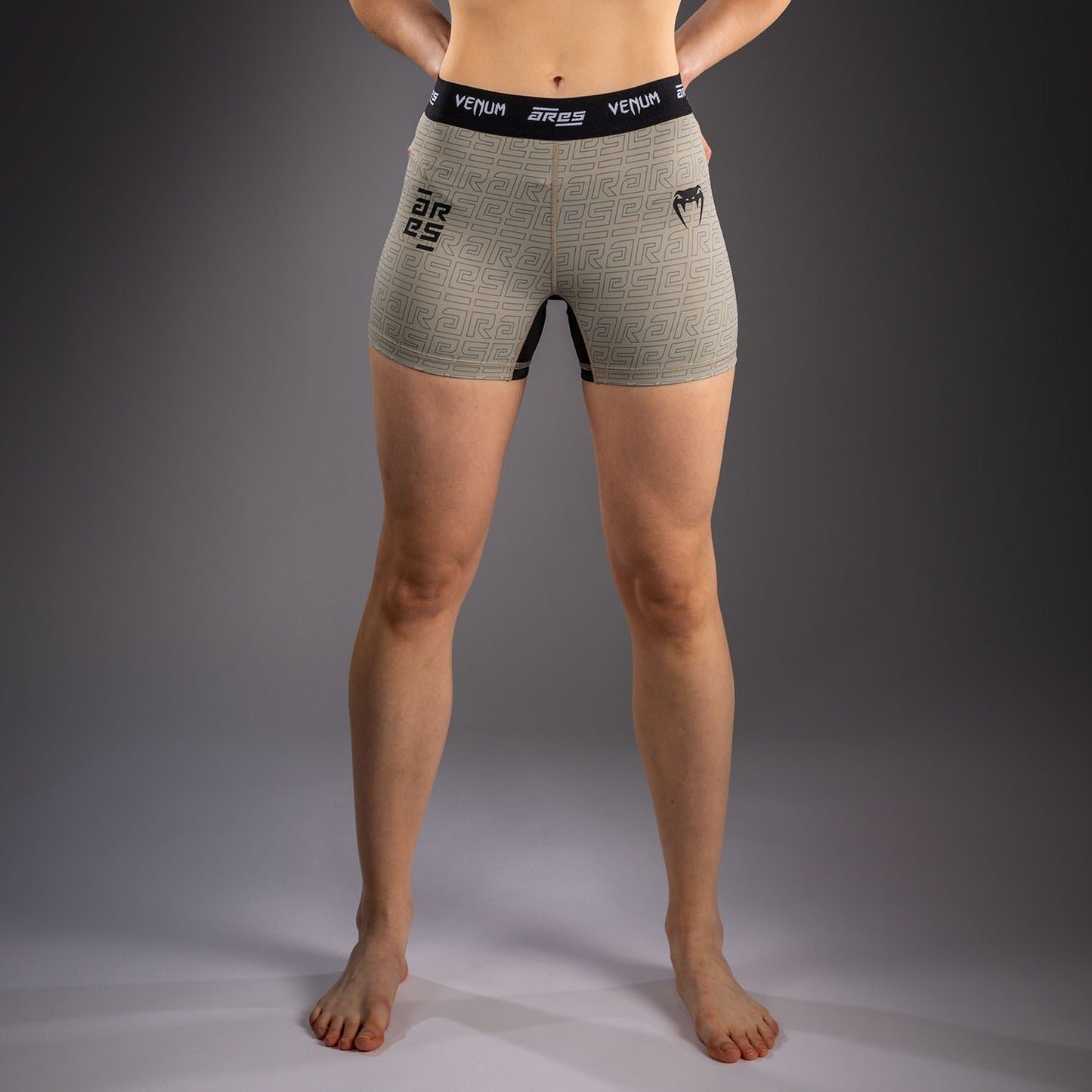 Venum x Ares 2.0 Training Shorts for Women - Sand