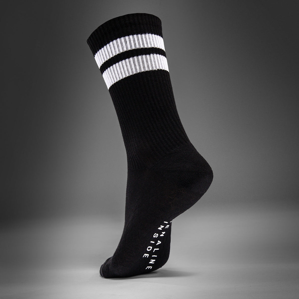 Venum Adrenaline Crew Socks 3-Pack - Black/White