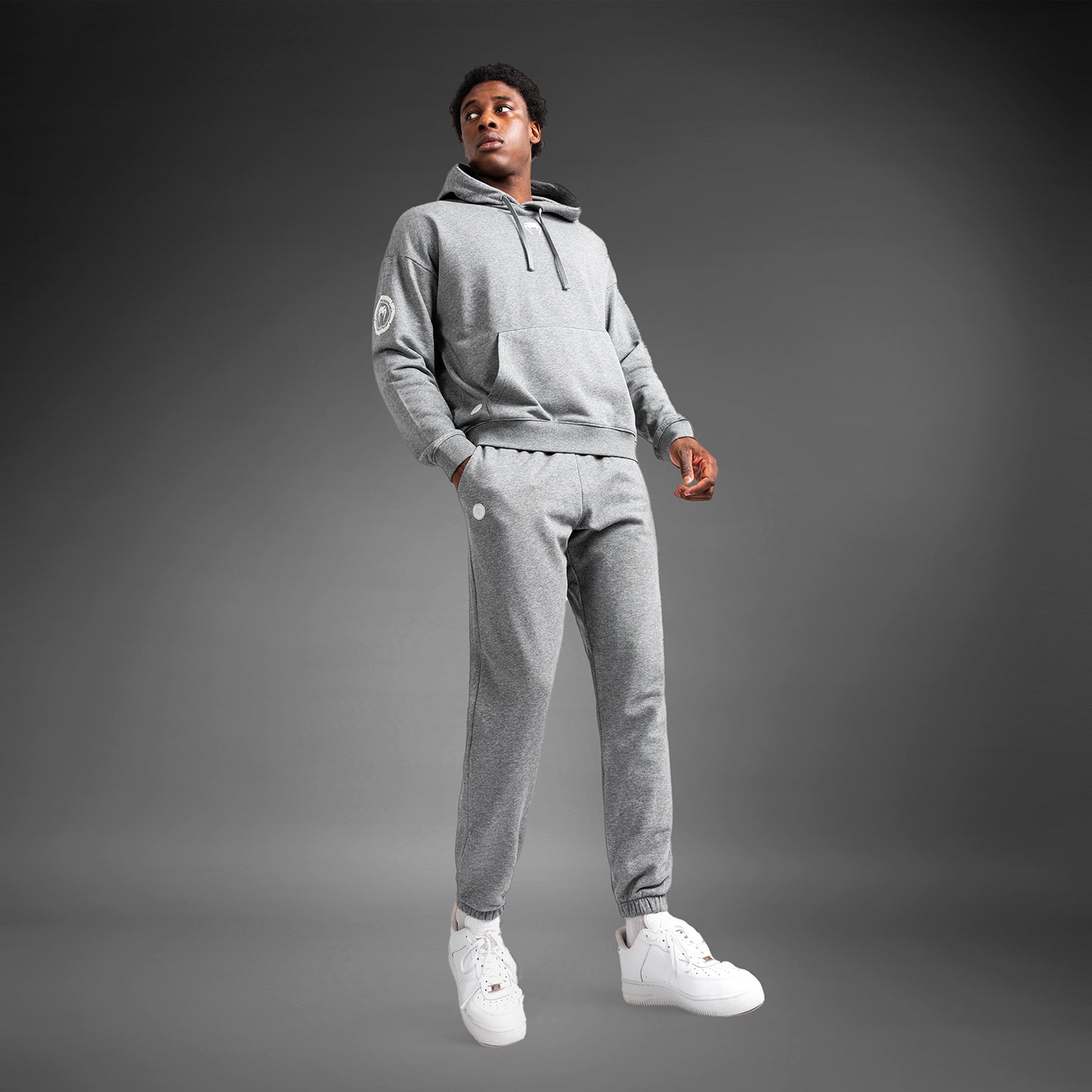 Venum Vortex XL Lite Men's Hoodie - Light Heather Grey