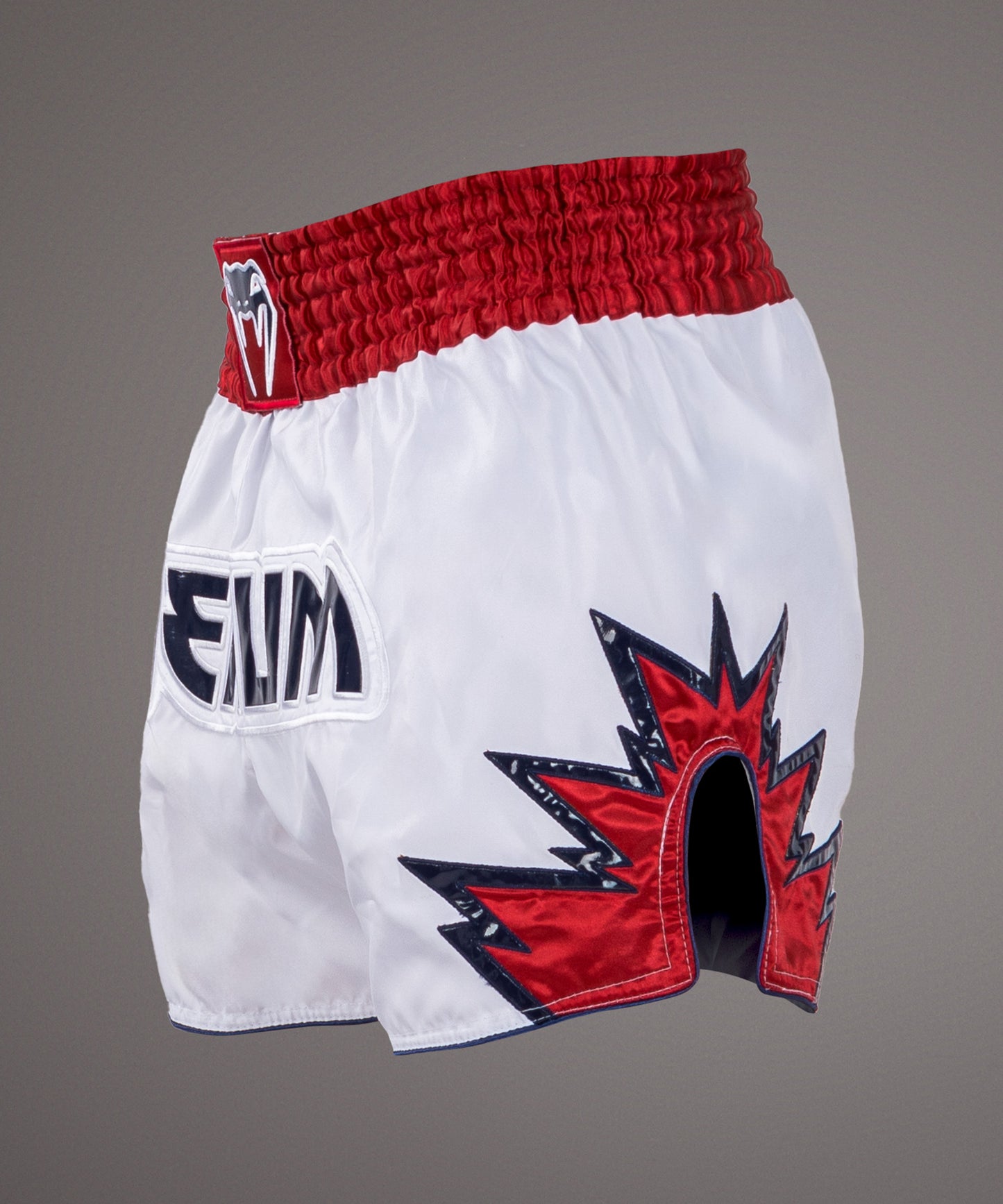 Venum Inferno Muay Thai Shorts - White/Red