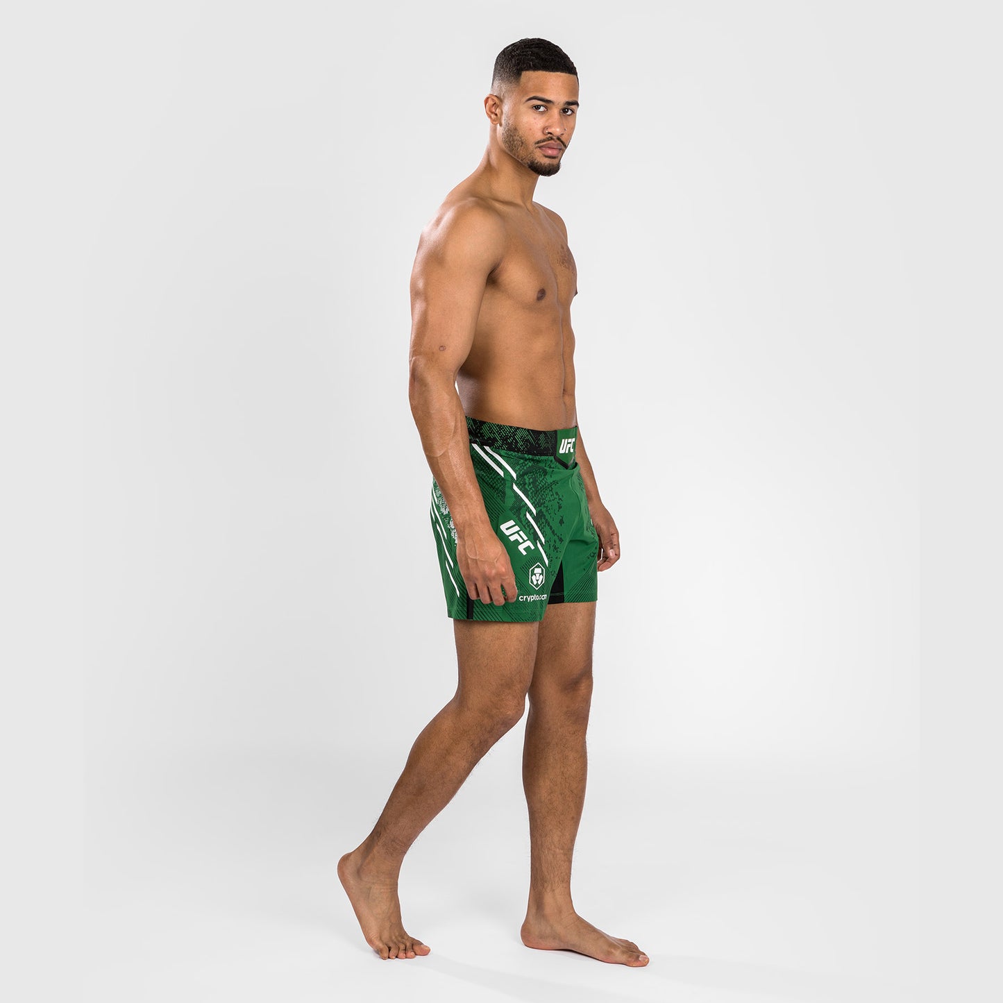 UFC Adrenaline by Venum Authentic Fight Night Men's Fight Short - Short Fit - Green