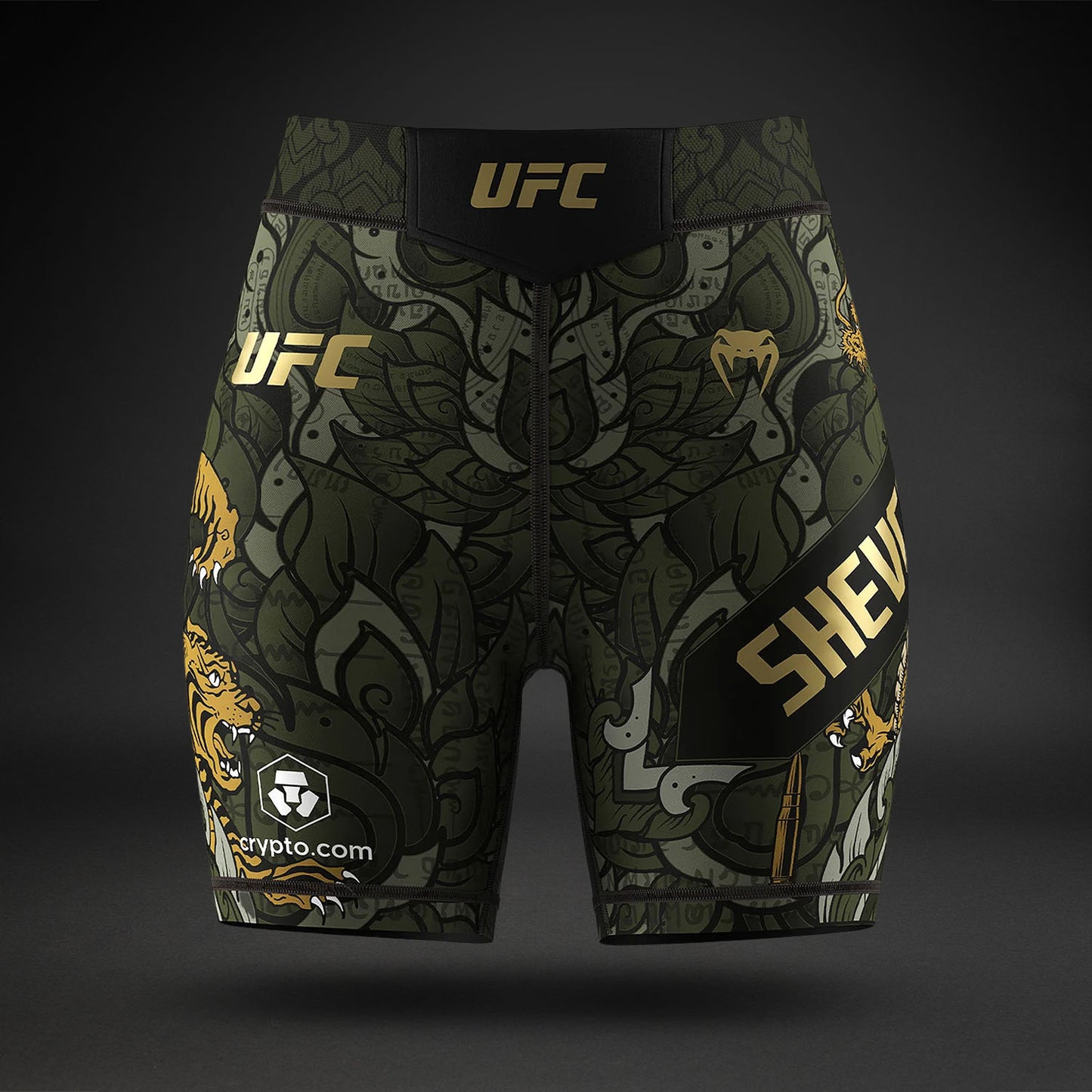 Women’s UFC Unrivaled by Venum Green Valentina Shevchenko Vale Tudo Short