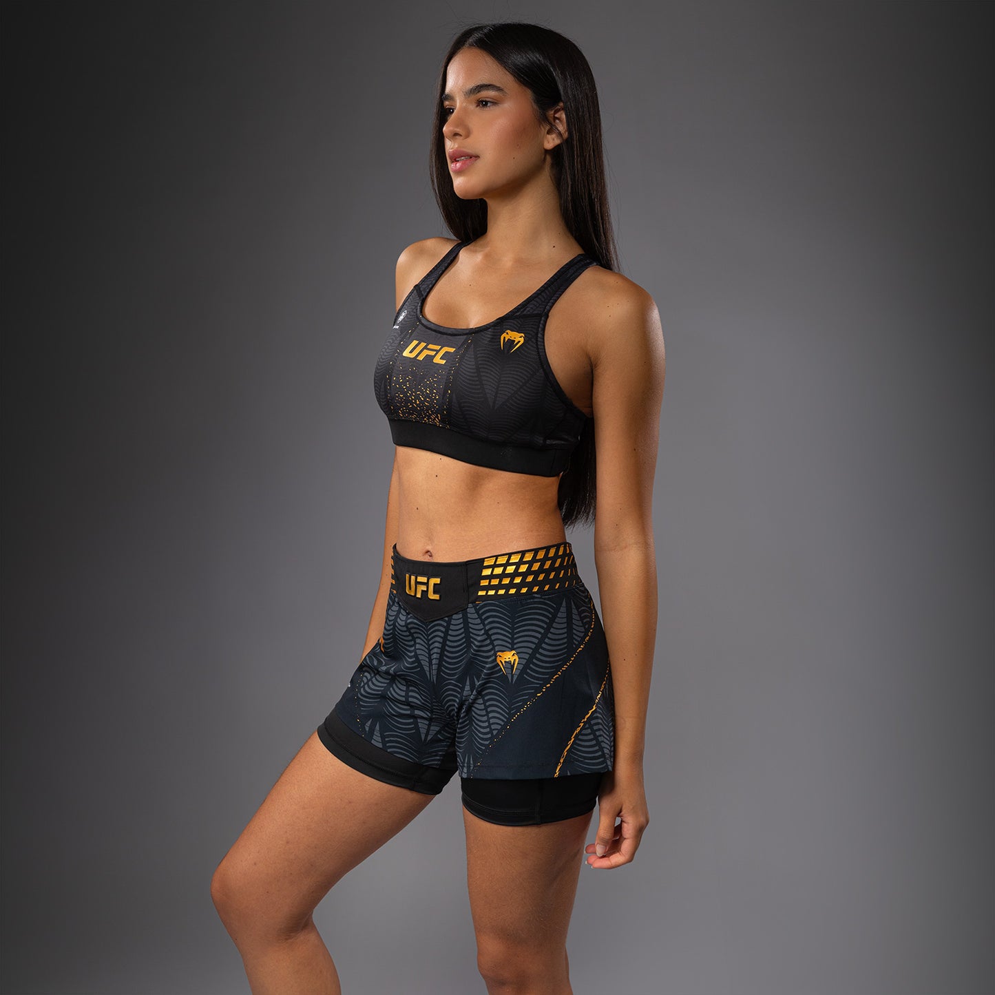 Women's UFC Zenith by Venum Champion Authentic Fight Night Sports Bra