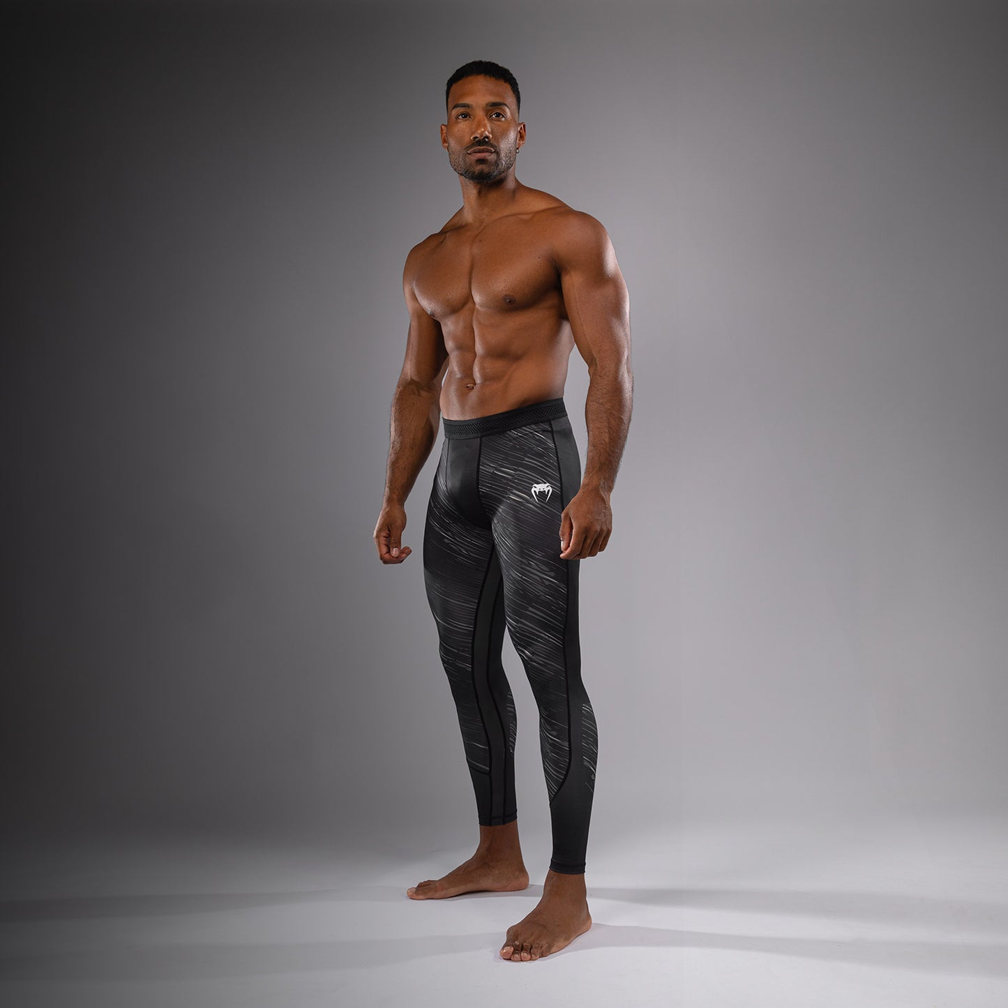 Venum Rapid Spats - Black/Storm Grey