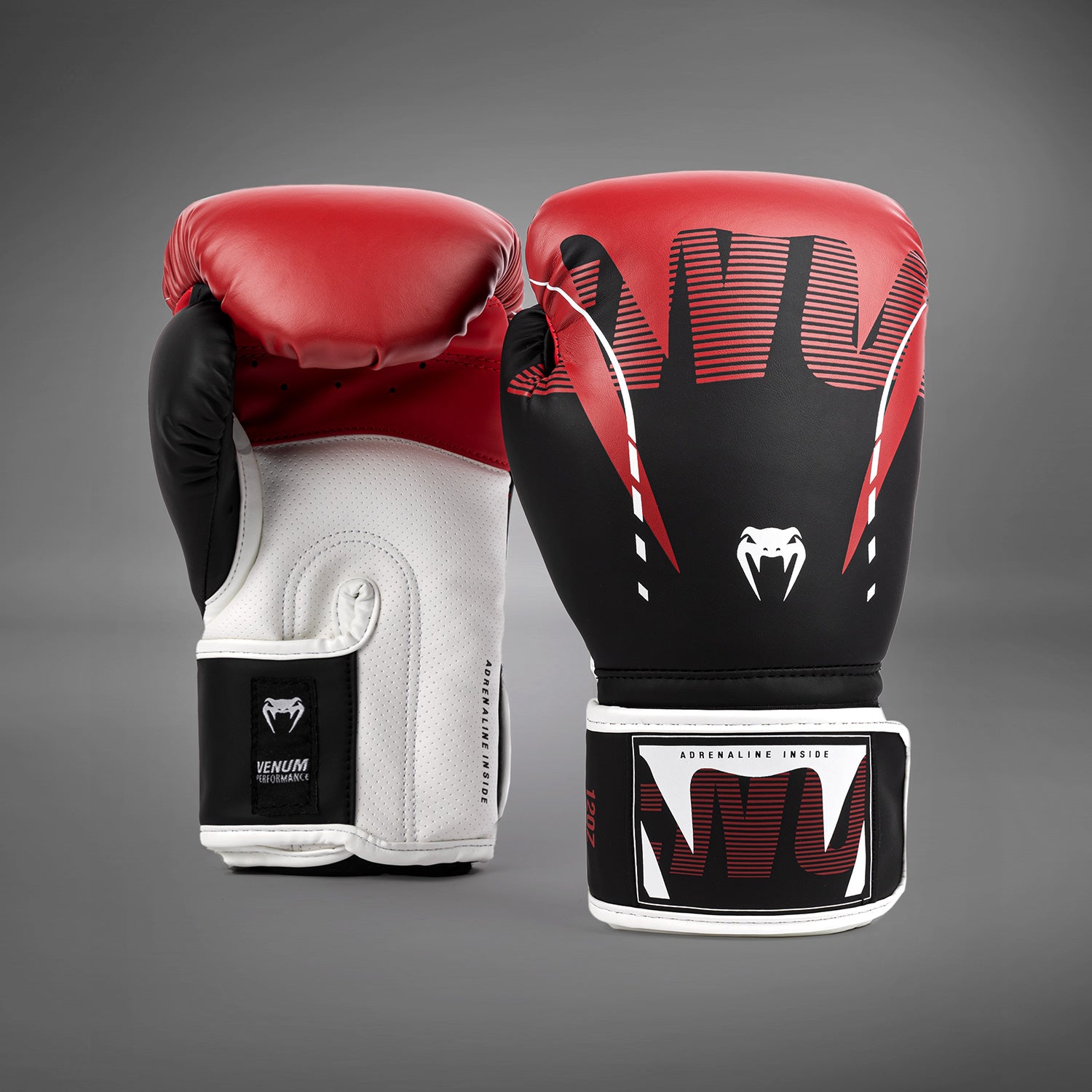 Venum Adrenaline Boxing Gloves - Red - Venum Asia