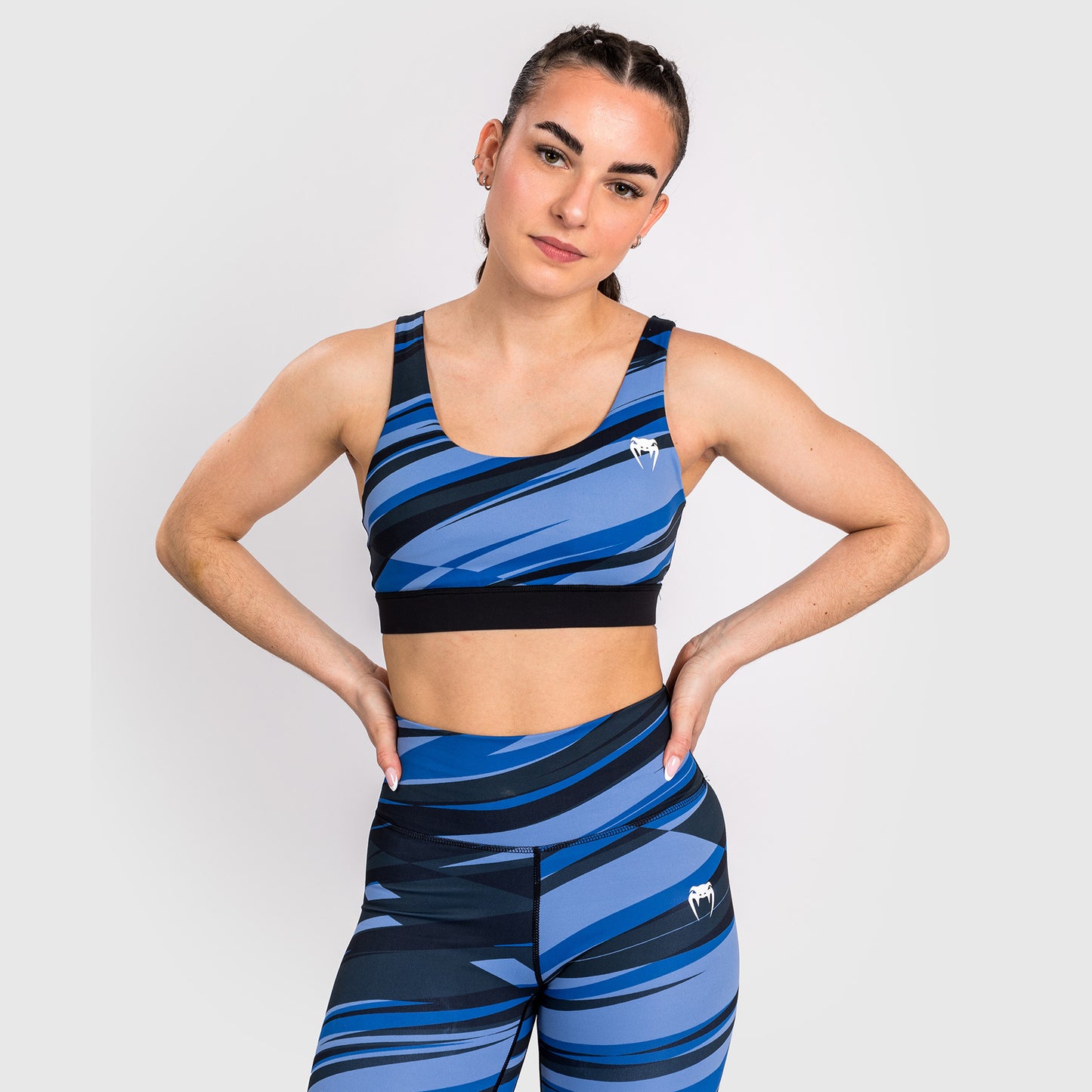 Venum Abyss Women’s Sports Bra - Shadow Blue