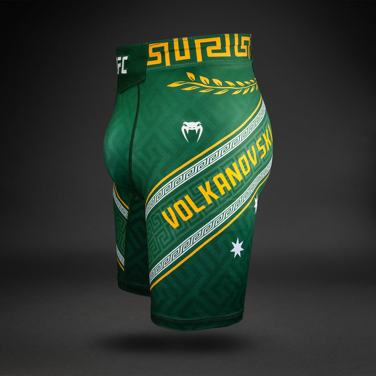 Men's UFC Unrivaled by Venum Red Alexandre Pantoja Short fit Fight