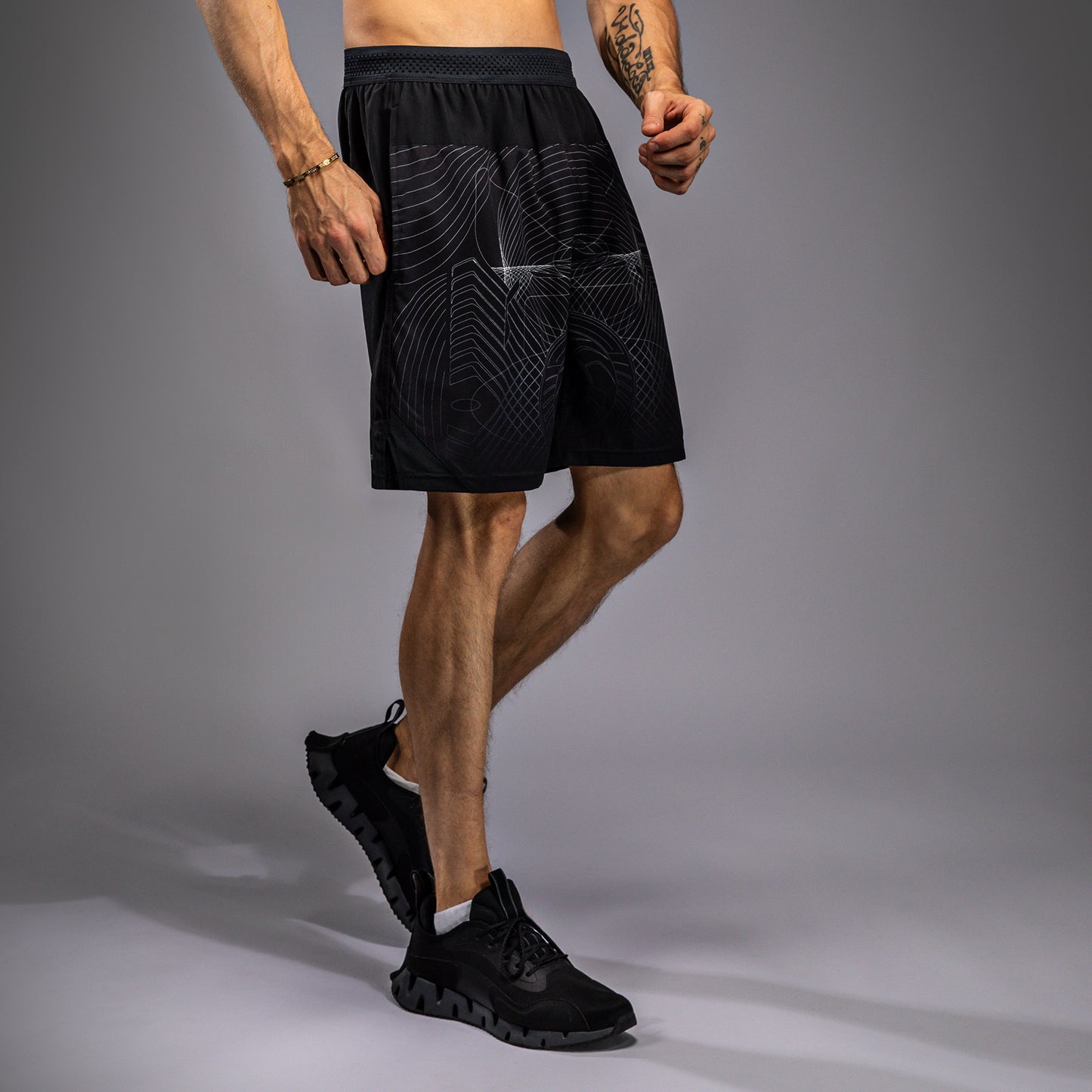 Venum G-Fit Air Men's Training Shorts - Deep Black/Desert Sand