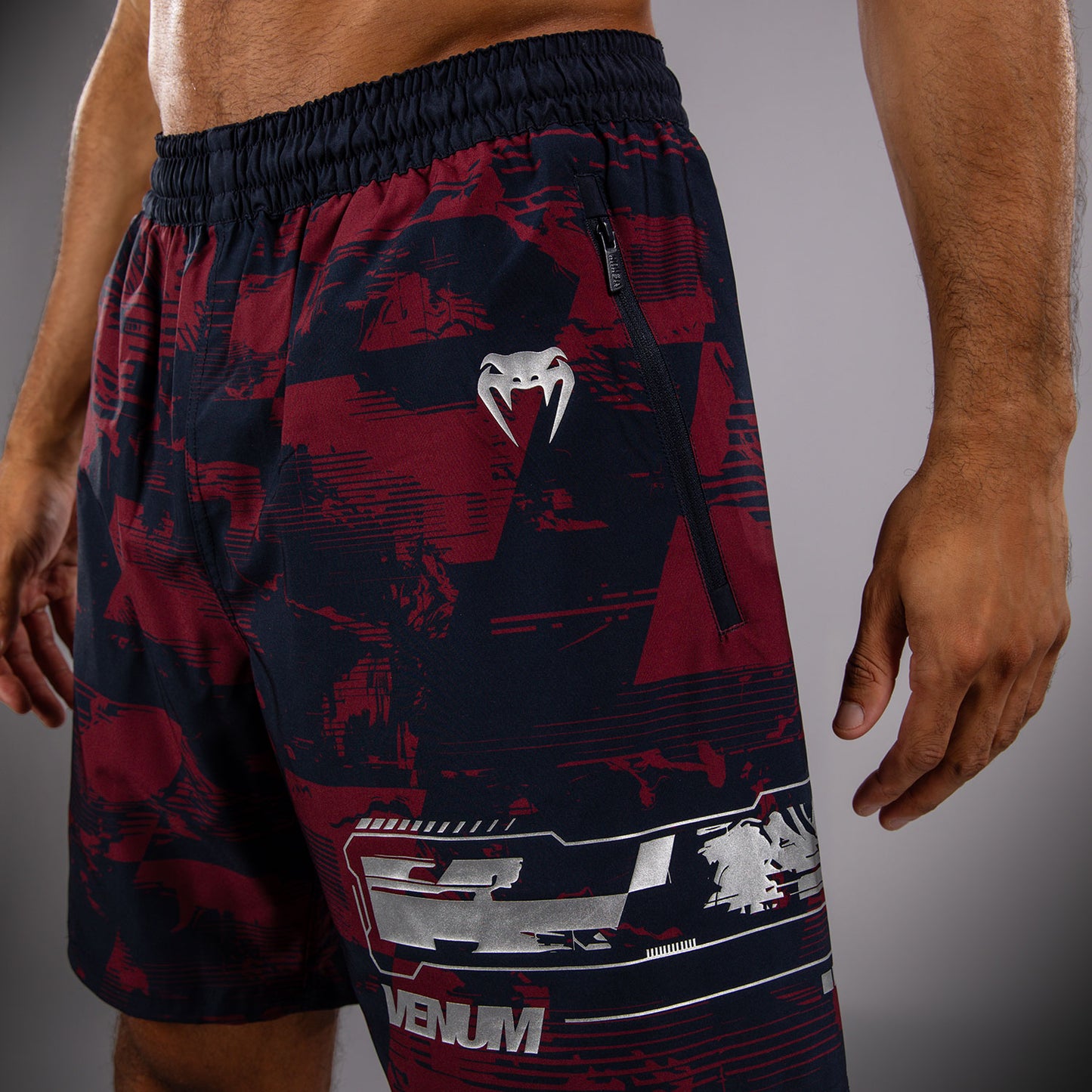 Men’s UFC Zenith by Venum Burgundy Authentic Fight Week Performance Short