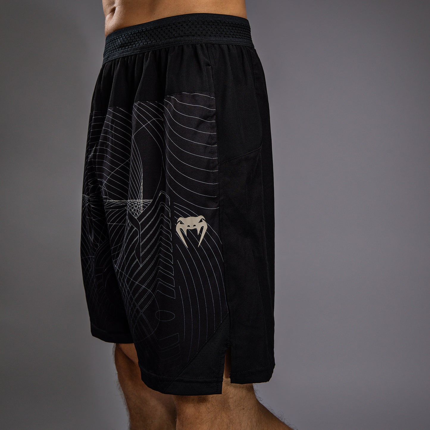 Venum G-Fit Air Men's Training Shorts - Deep Black/Desert Sand