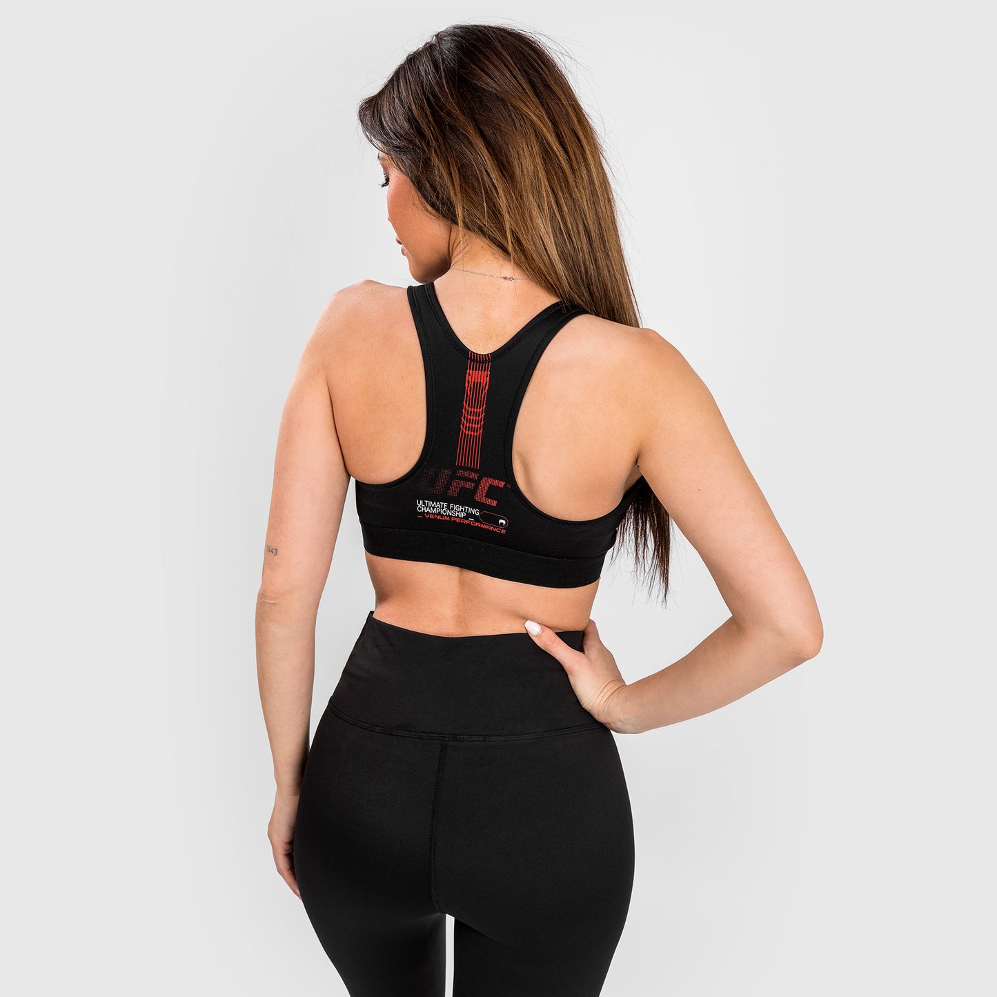 UFC Adrenaline by Venum Fight Week  Women’s Sports Bra - Black
