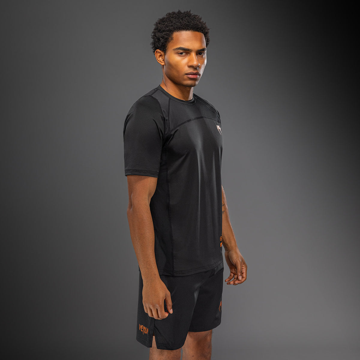 Venum G-Fit Revolution Dry Tech T-Shirt - Black/Copper