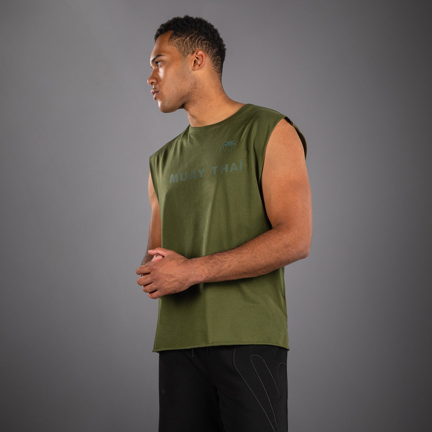 Venum Muay Thai VT T-Shirt - Military Green