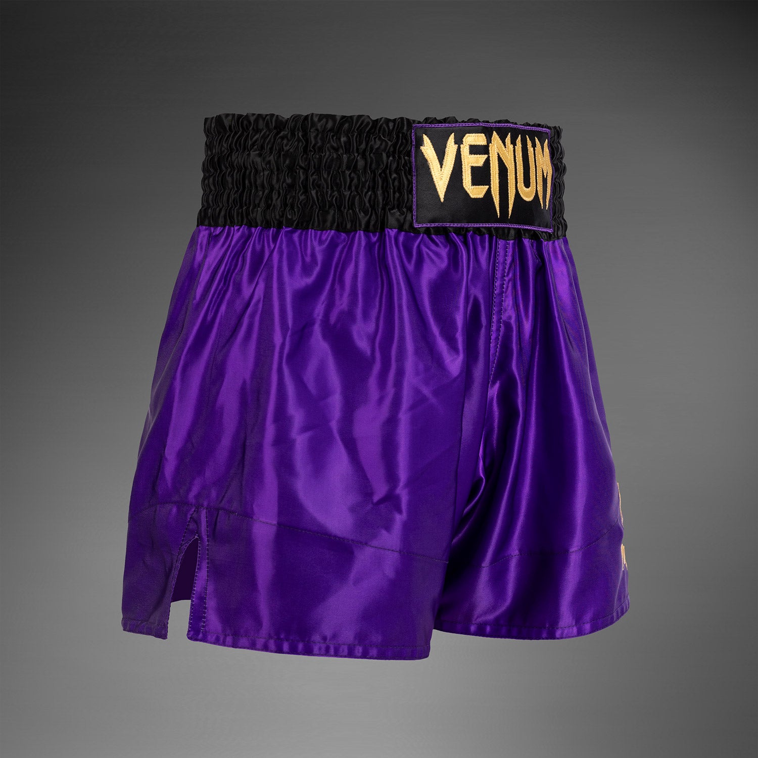 Venum ボクシングショーツ XS パープル/ブラック Venum Classic Muay Thai Shorts - Dark Purple - Venum Asia