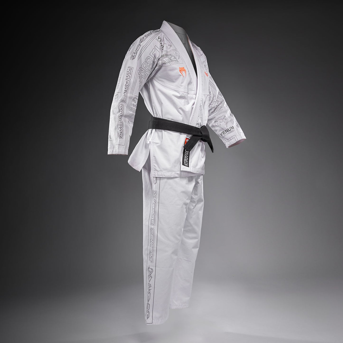 Karate Combat by Venum BJJ Gi - White/Grey