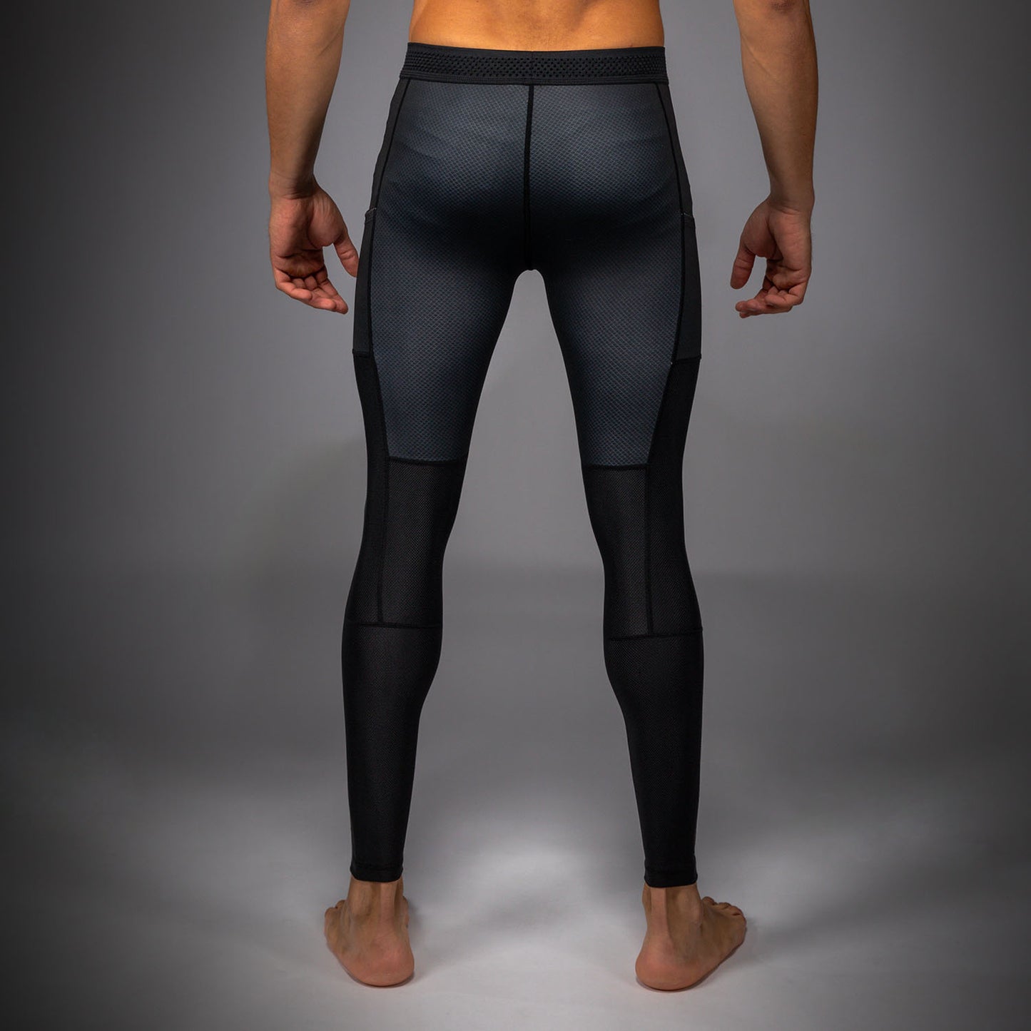 Venum No Gi Spats - Black/ Silver Grey