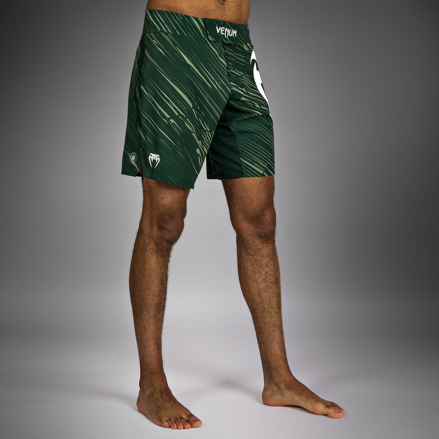 Venum Rapid Light Fight Shorts - Forest Green