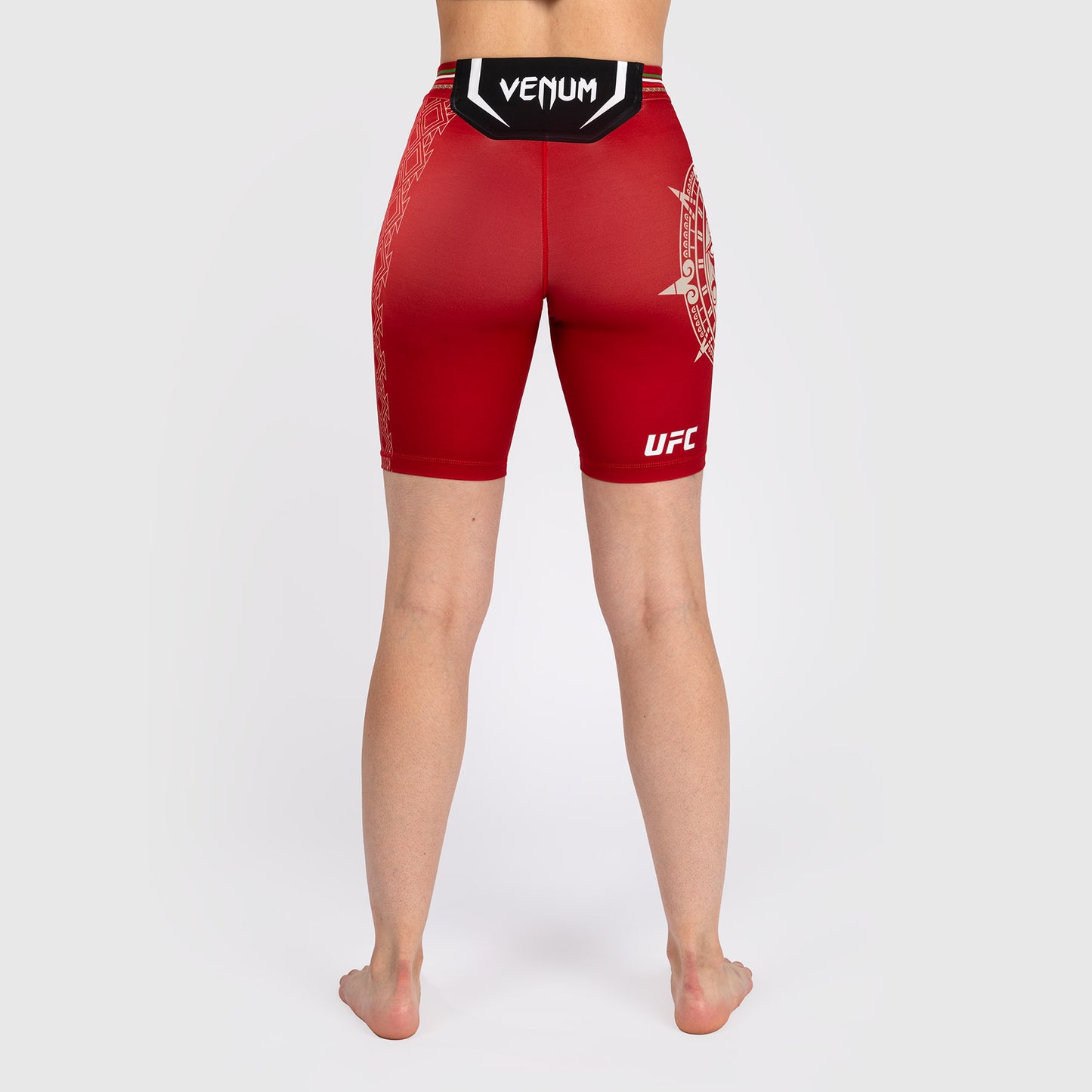 Noche UFC by Venum Authentic Fight Night Women’s Vale Tudo Short - Long Fit - Red