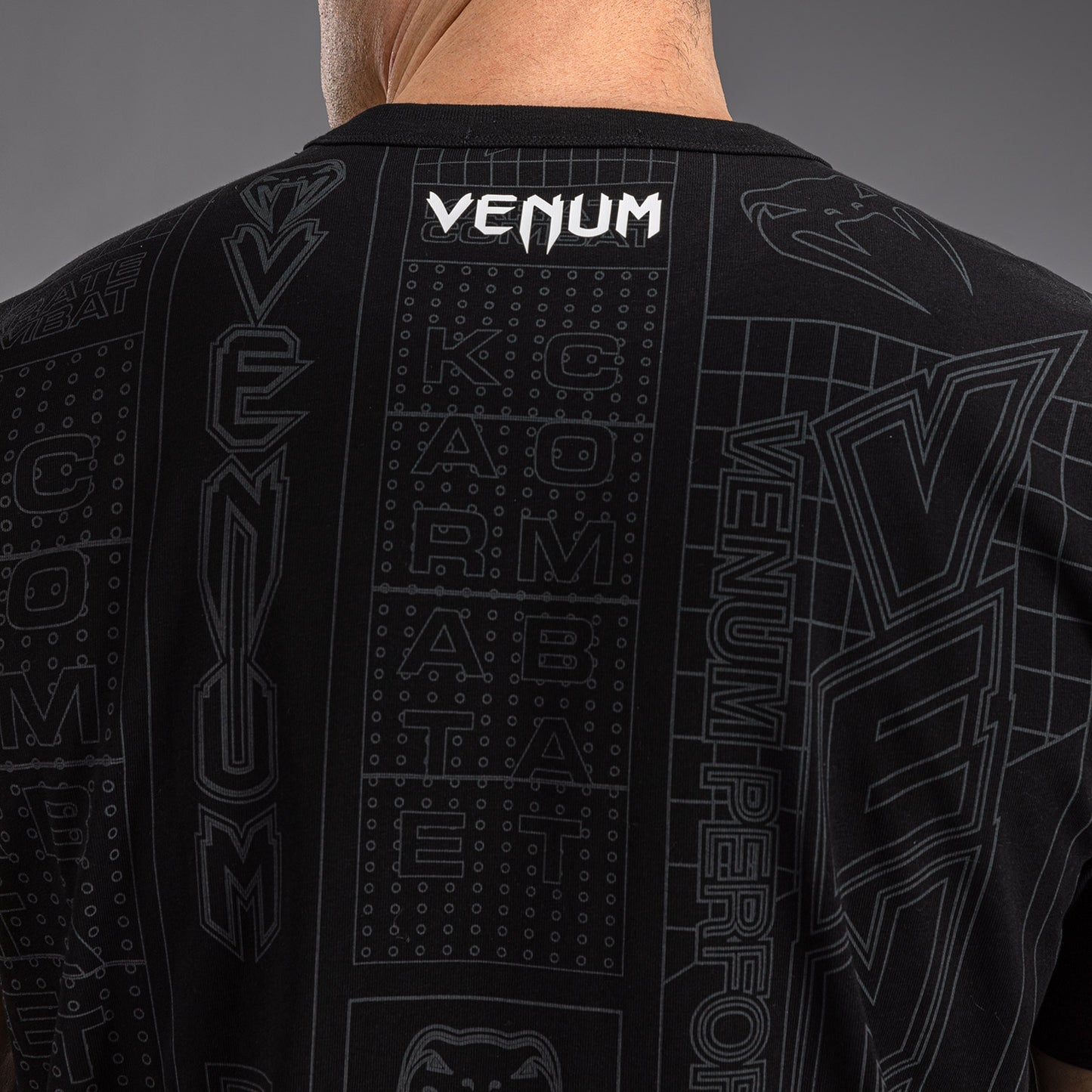 Karate Combat by Venum T-shirt - Black/Grey