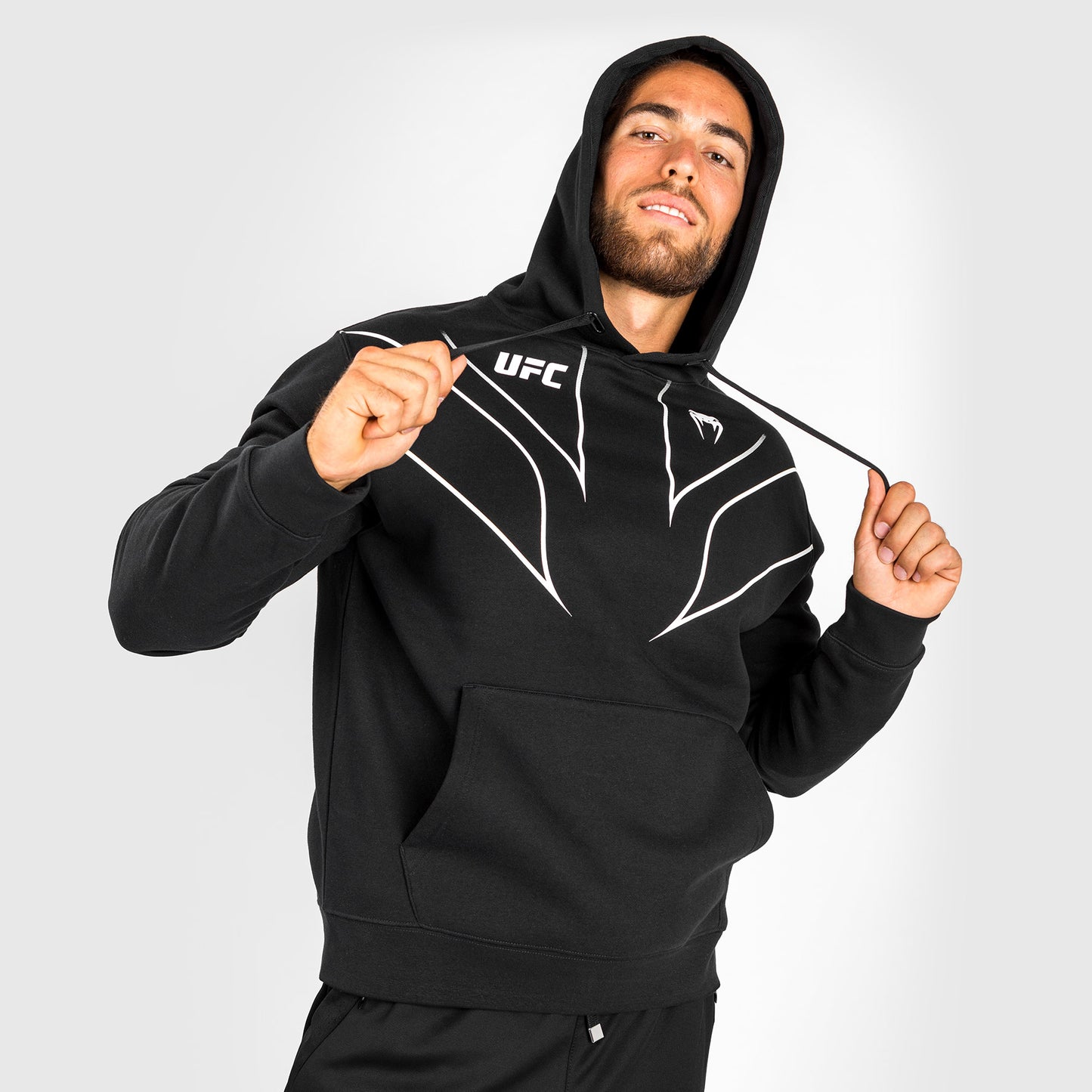 UFC Venum Fight Night 2.0 Replica Men's Hoodie - Black
